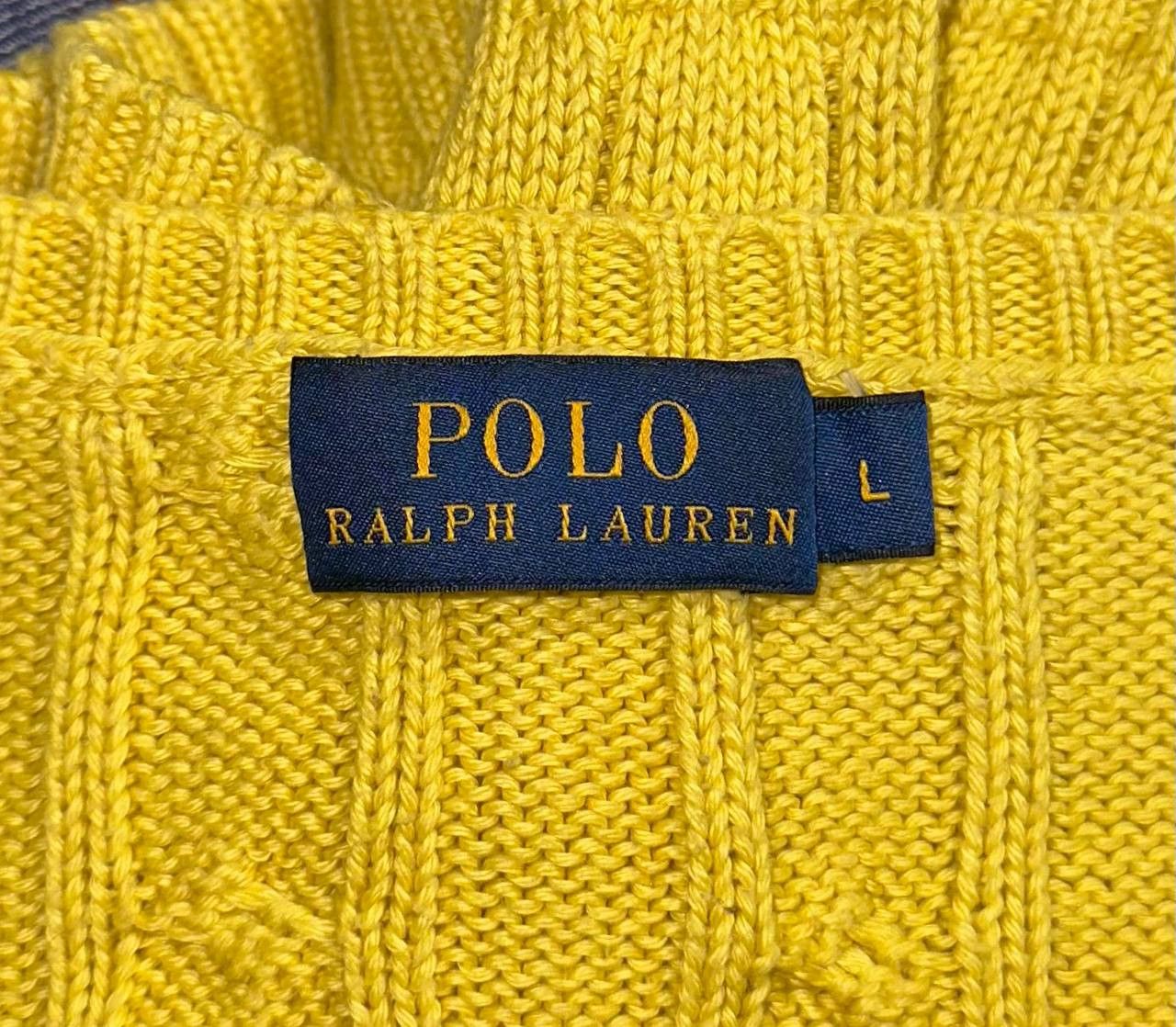 Polo Ralph Lauren Polo Ralph Lauren Sweater Cable-Knit Pullover Preppy classic Size L / US 10 / IT 46 - 7 Thumbnail