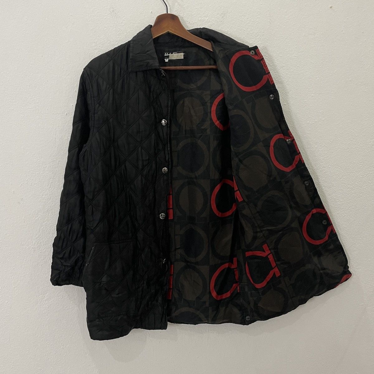 Salvatore Ferragamo Vintage Salvatore Ferragamo Button Ups Jacket REF2444 Size US M / EU 48-50 / 2 - 1 Thumbnail