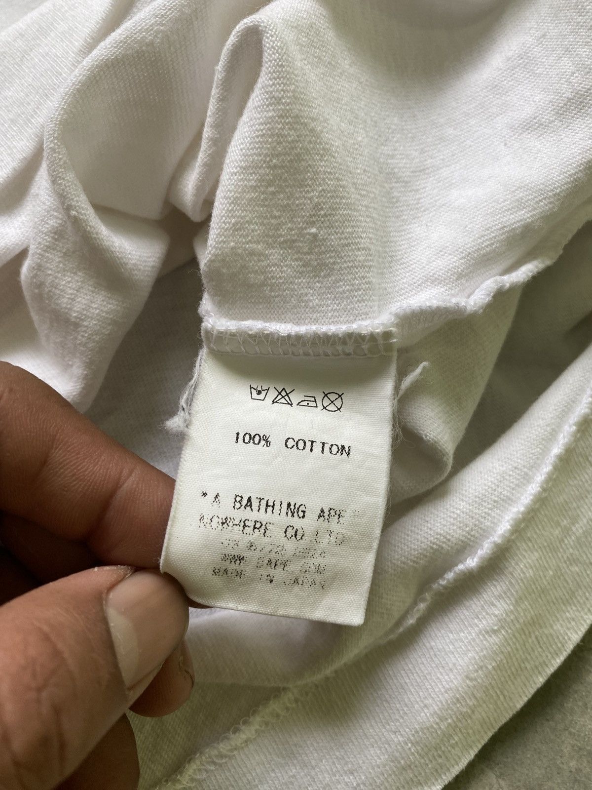 Bape Vintage Bathing Ape I Love BAPE Ringer T Shirt Size US XL / EU 56 / 4 - 10 Thumbnail