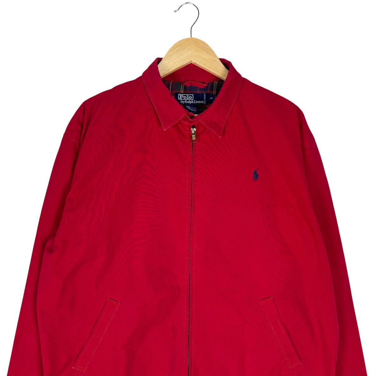 Polo Ralph Lauren 🌟POLO RL HERRINGTON PLAIDS ZIPPER JACKET Size US M / EU 48-50 / 2 - 4 Thumbnail