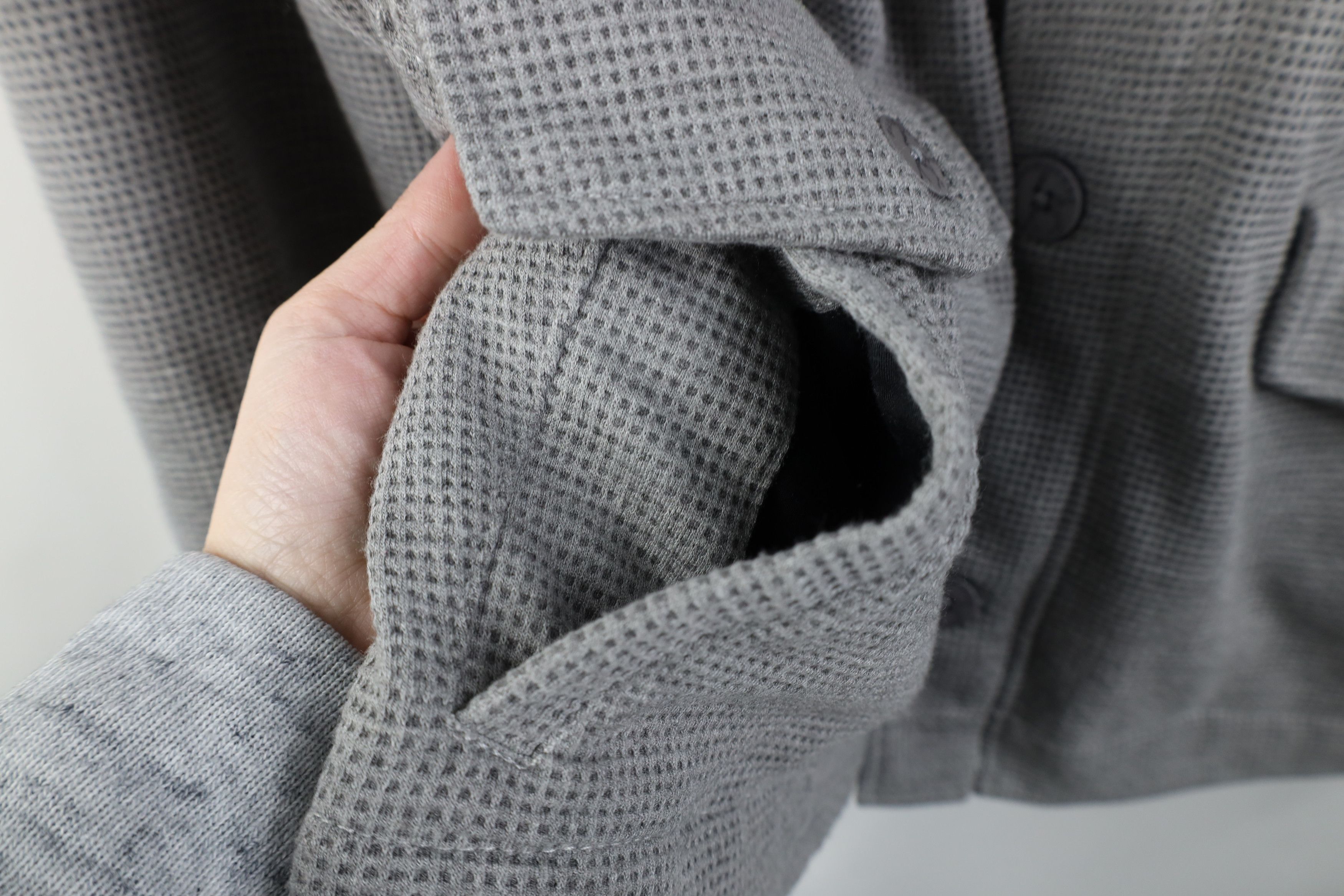 Vintage Y2K Streetwear Knit Military Style Full Zip Jacket Gray Size US XXL / EU 58 / 5 - 7 Thumbnail