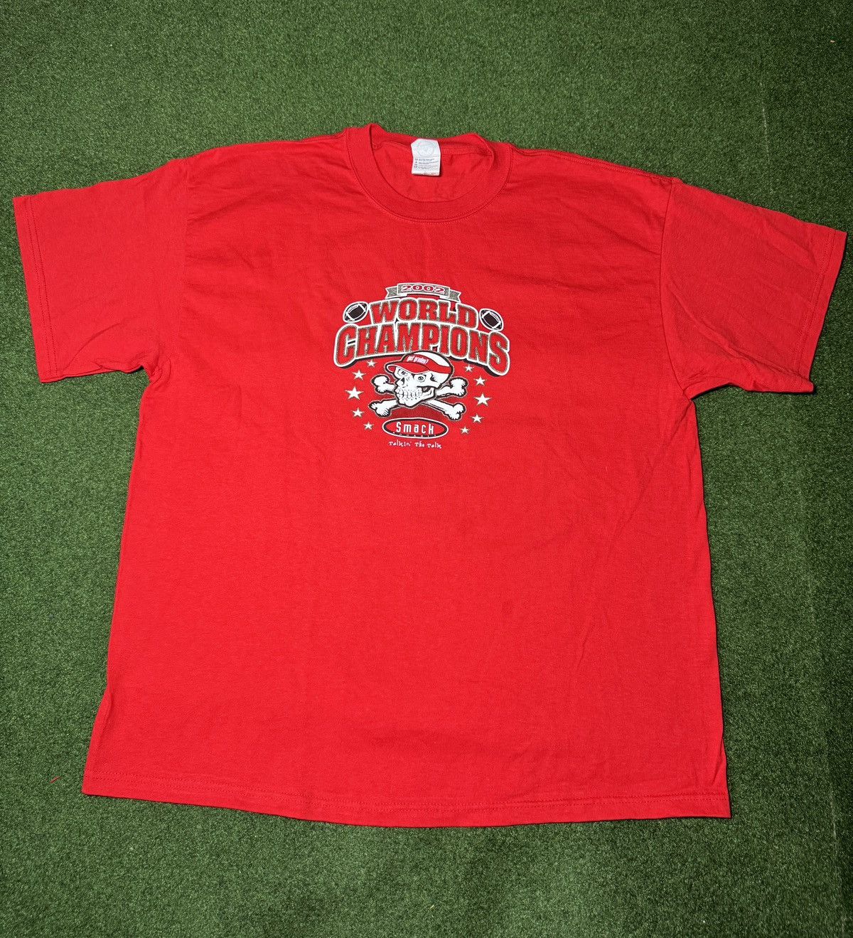 Vintage Y2K World Champions Smack Chucky Grunge Punk T Shirt Size US XL / EU 56 / 4 - 1 Thumbnail