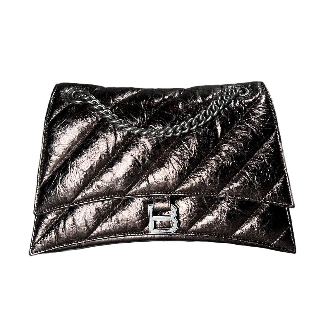 Balenciaga Balenciaga Medium Quilted Crush Bag Size ONE SIZE - 3 Thumbnail