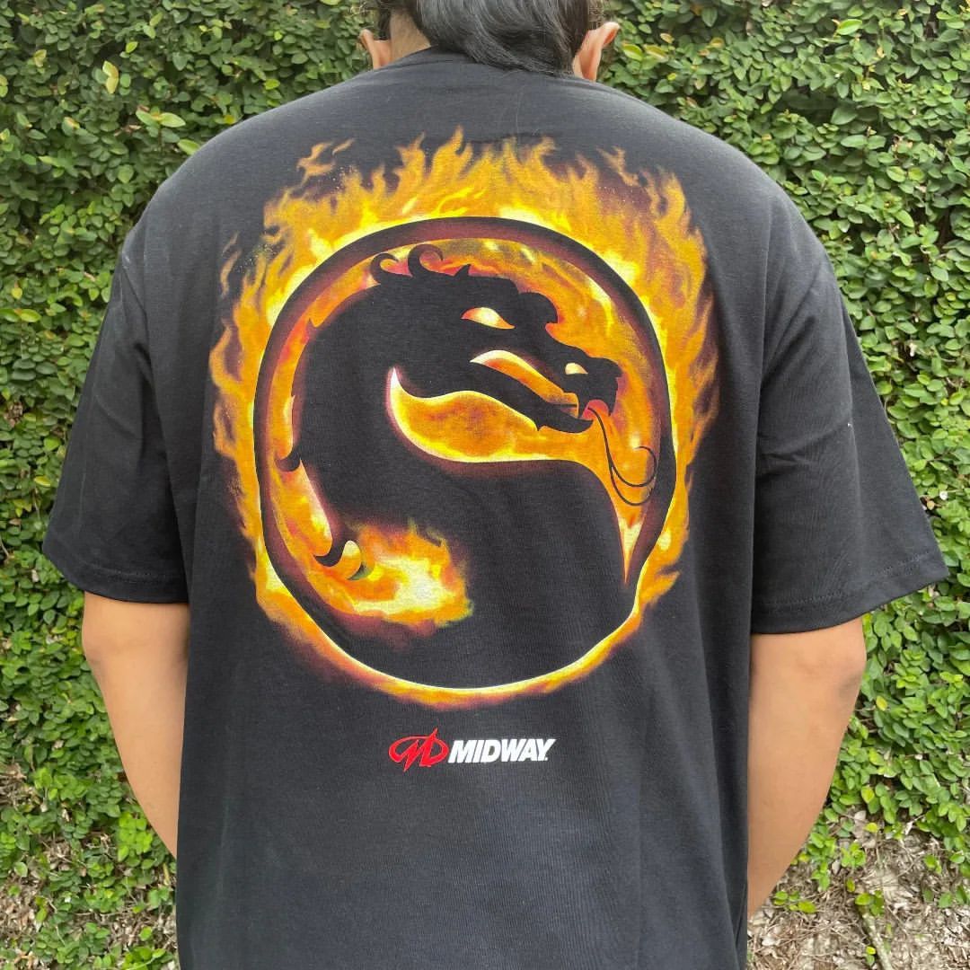 Playstation MORTAL KOMBAT "Shaolin Monks" T-shirt Size US XL / EU 56 / 4 - 4 Thumbnail