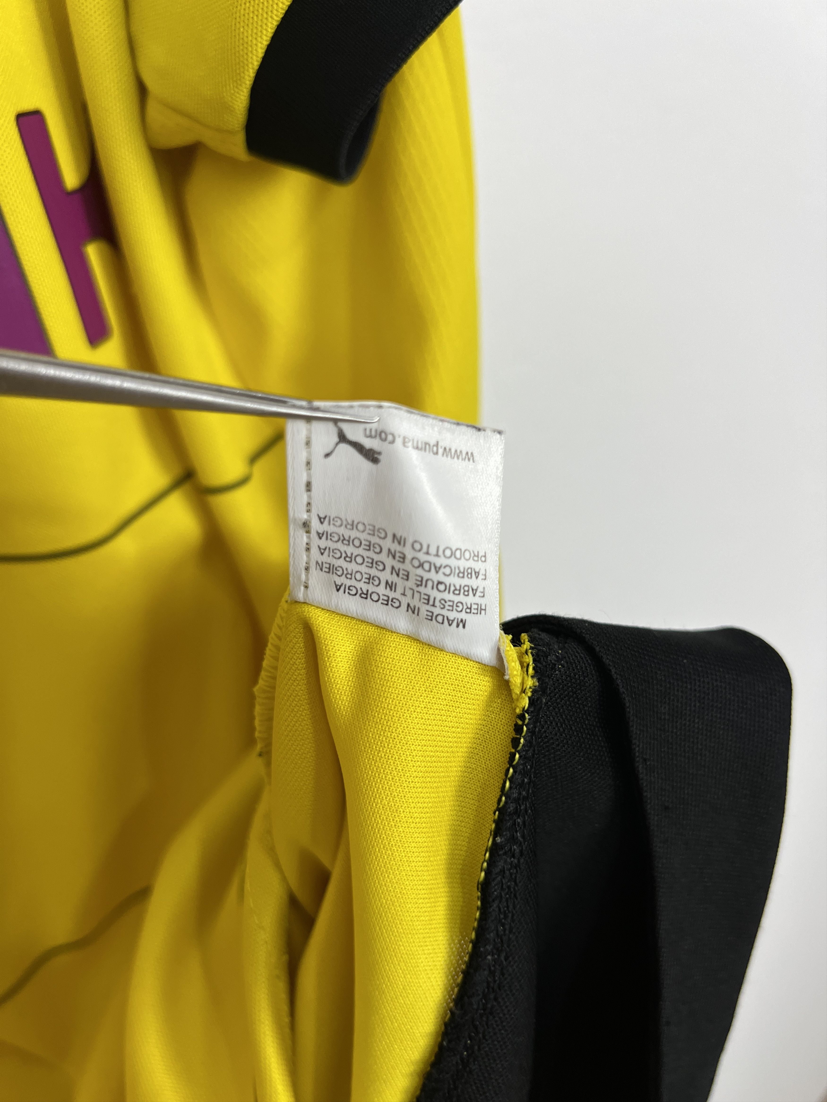 Puma Borussia Dortmund Home football shirt 2015 Soccer Puma Size US XL / EU 56 / 4 - 12 Thumbnail