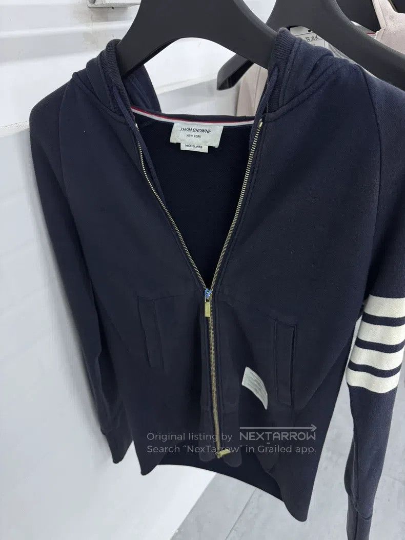 Thom Browne Thom Browne Blue and green zipper coat Size US M / EU 48-50 / 2 - 1 Thumbnail