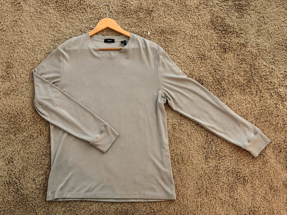 Theory Theory Essential Milano Long-Sleeve Tee Size US L / EU 52-54 / 3 - 1 Thumbnail