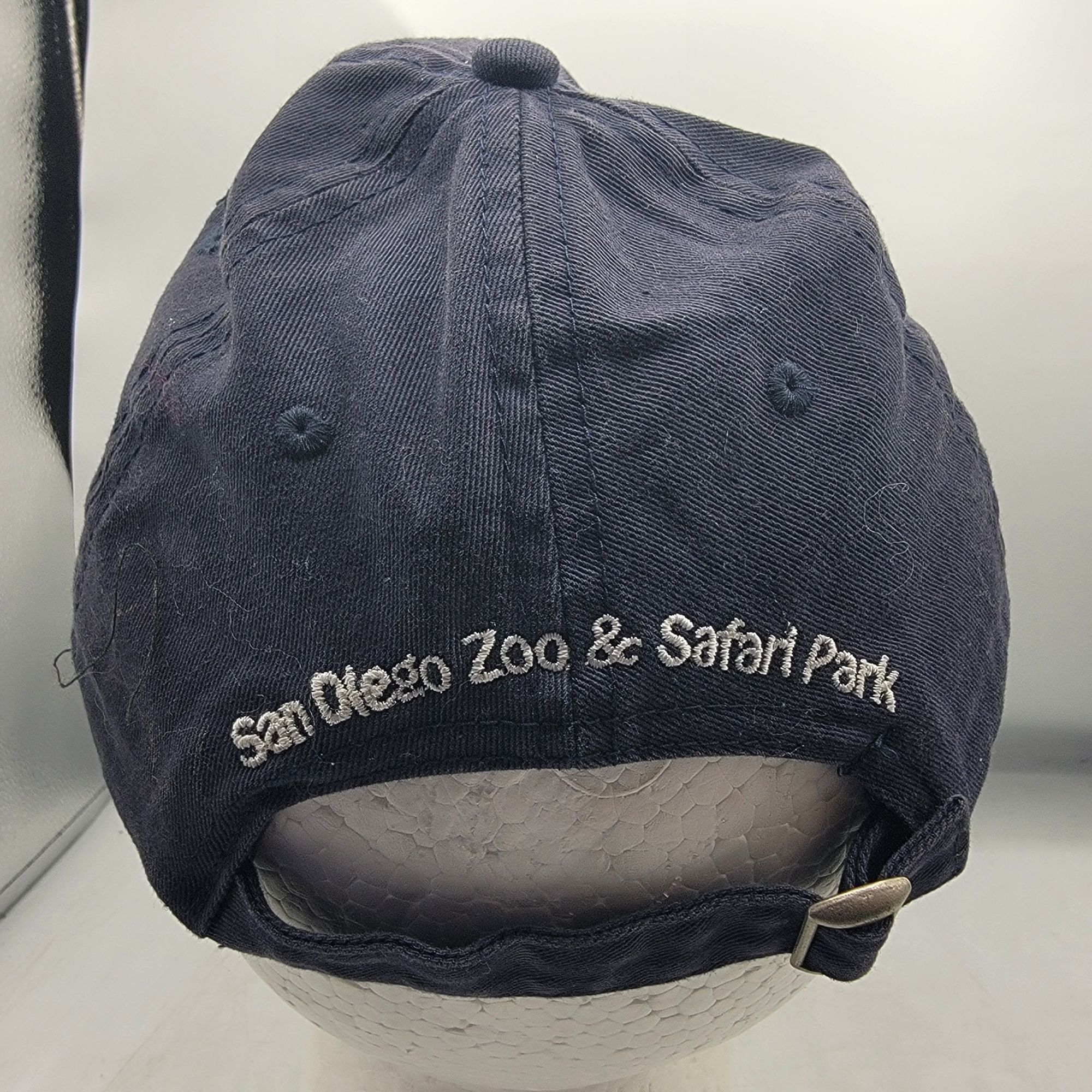 Other San Diego Zoo Safari Park Dark Blue Animal Hat Cap Casual Co Size ONE SIZE - 3 Thumbnail