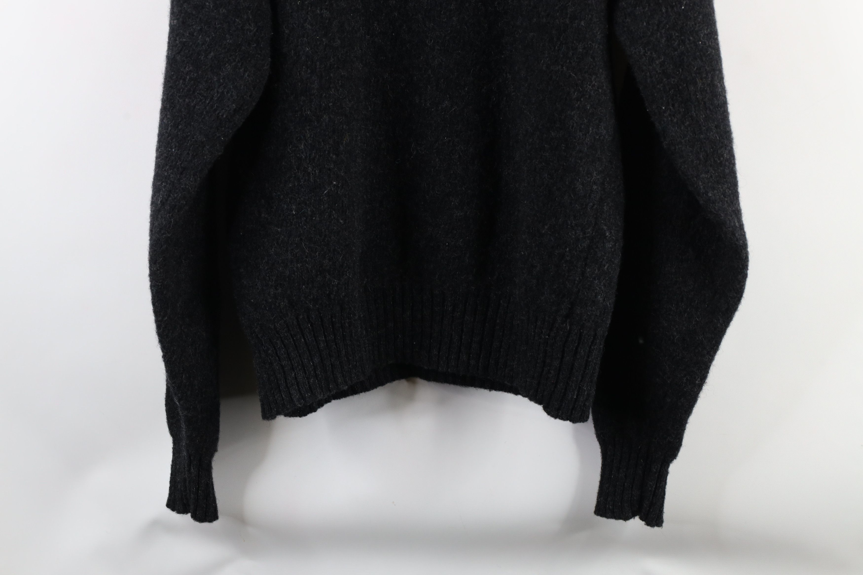 Vintage Vintage 90s Streetwear Heavyweight Shetland Wool Sweater Size L / US 10 / IT 46 - 8 Thumbnail