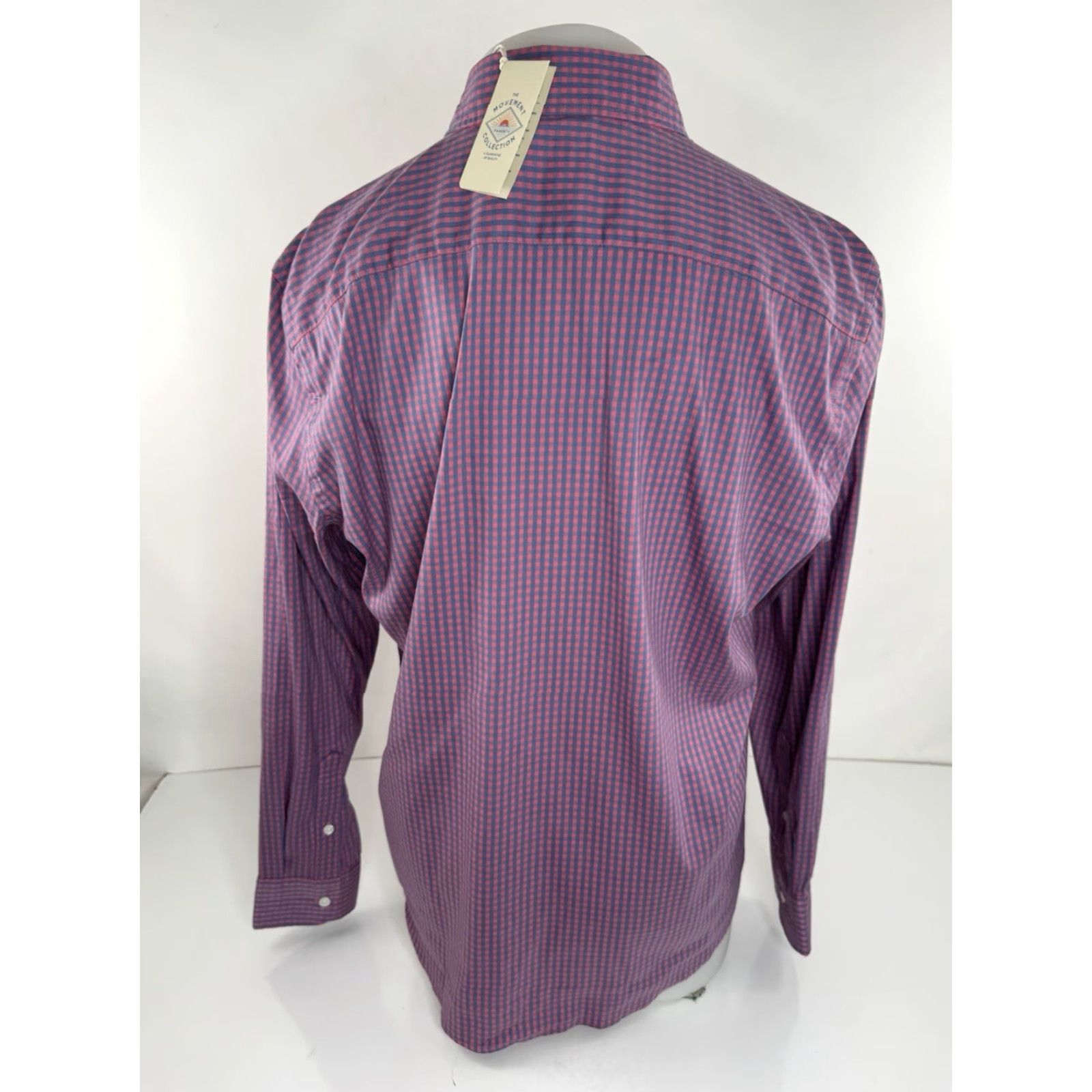 Faherty Faherty Plaid Check Movement Gingham Mens L Shirt Size US L / EU 52-54 / 3 - 3 Thumbnail