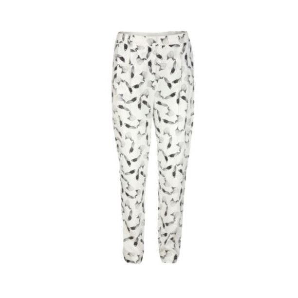 Samsoe Samsoe Samsoe Samsoe Womens Size S Dress Pant Plumes Pattern Office Size 30" / US 8 / IT 44 - 2 Thumbnail