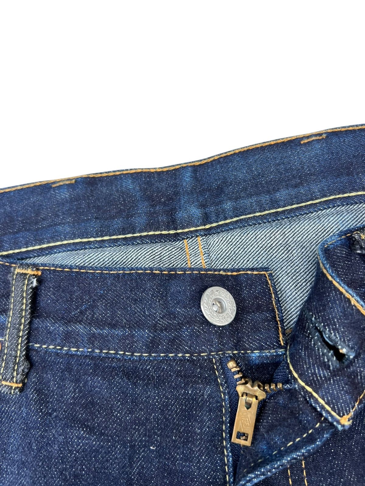 Futura Vintage FUTURA Japan 2 Tones Denim Distressed Jeans Size US 34 / EU 50 - 5 Thumbnail