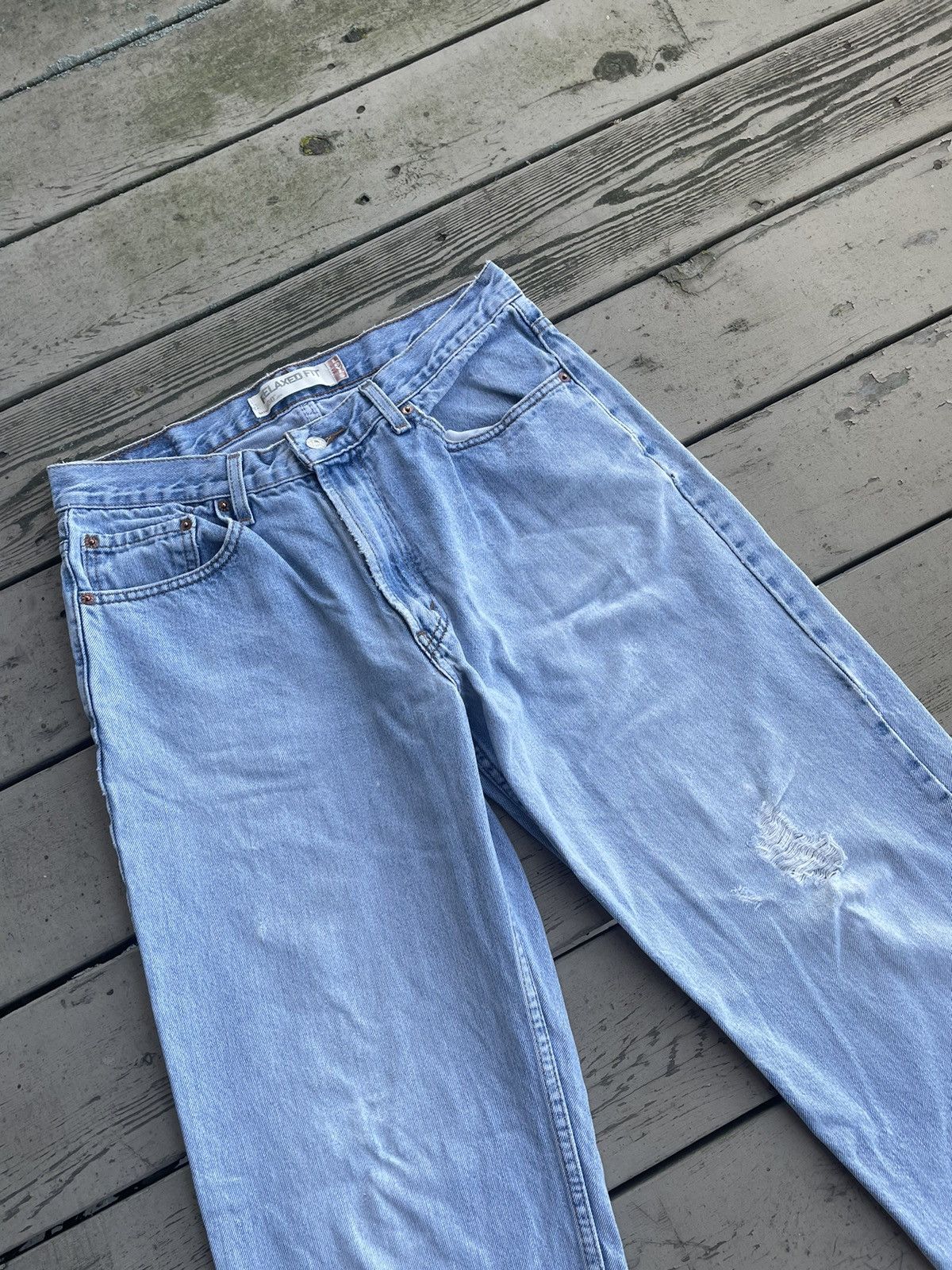 Levi's × Levi's Vintage Clothing × Vintage Vintage Levi’s 550 Denim Jeans Size US 34 / EU 50 - 4 Thumbnail