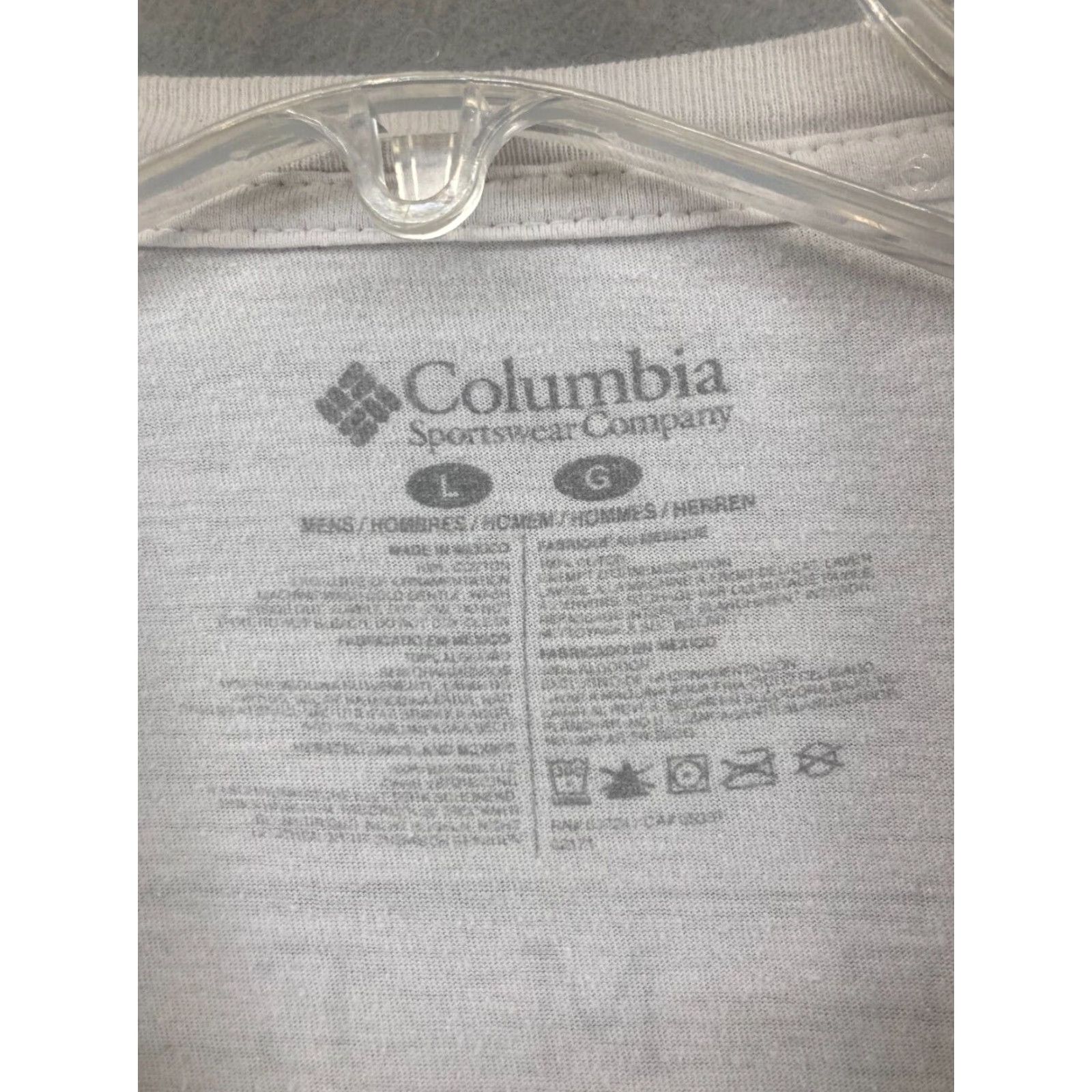 Vintage Columbia PFG Outdoor Fishing T-Shirt Large White Graphic Print Short Sleeve Mens Size US L / EU 52-54 / 3 - 6 Thumbnail