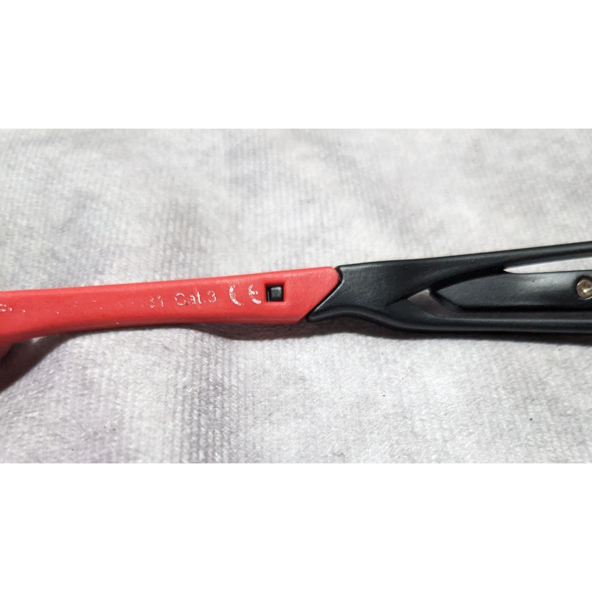 Other Waves 90s Style Black And Red Sporty Sunglasses Size ONE SIZE - 7 Thumbnail