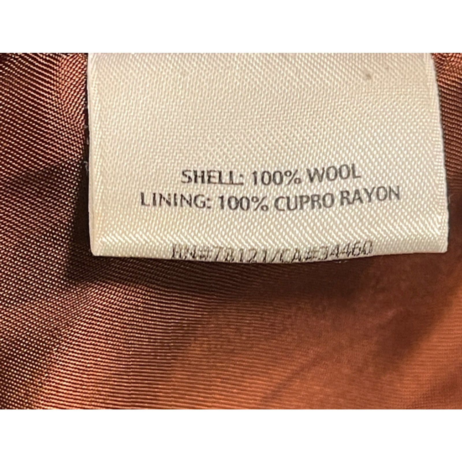 Eileen Fisher Eileen Fisher Wool Car Coat Petite Medium Brown Italian Womens Size M / US 6-8 / IT 42-44 - 7 Thumbnail