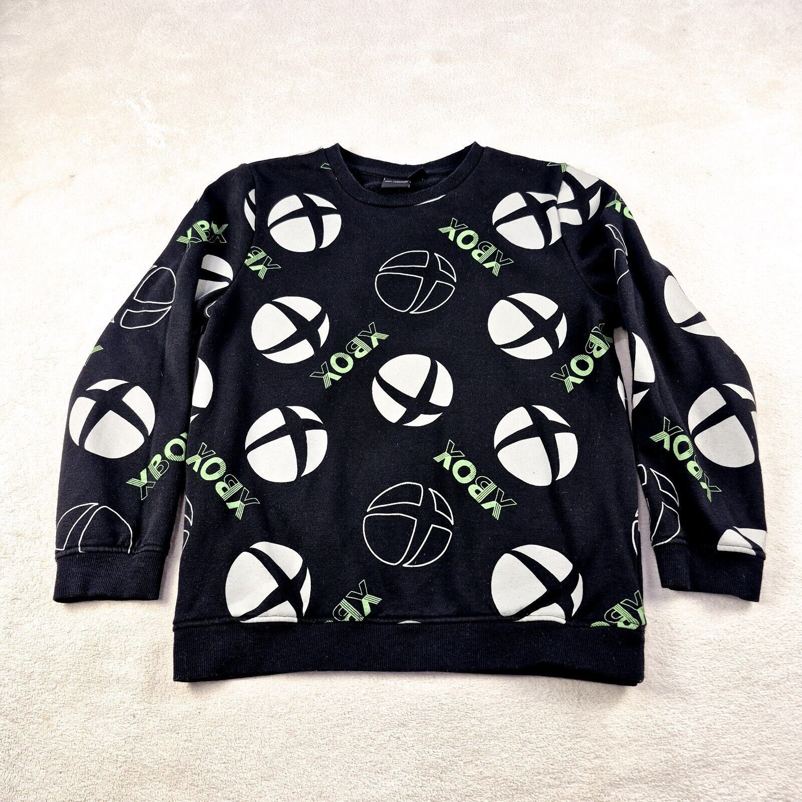 & Other Stories XBOX Logo Black Gamer Sweater 10-11 Year Unisex Youth Size XL / US 12-14 / IT 48-50 - 1 Thumbnail