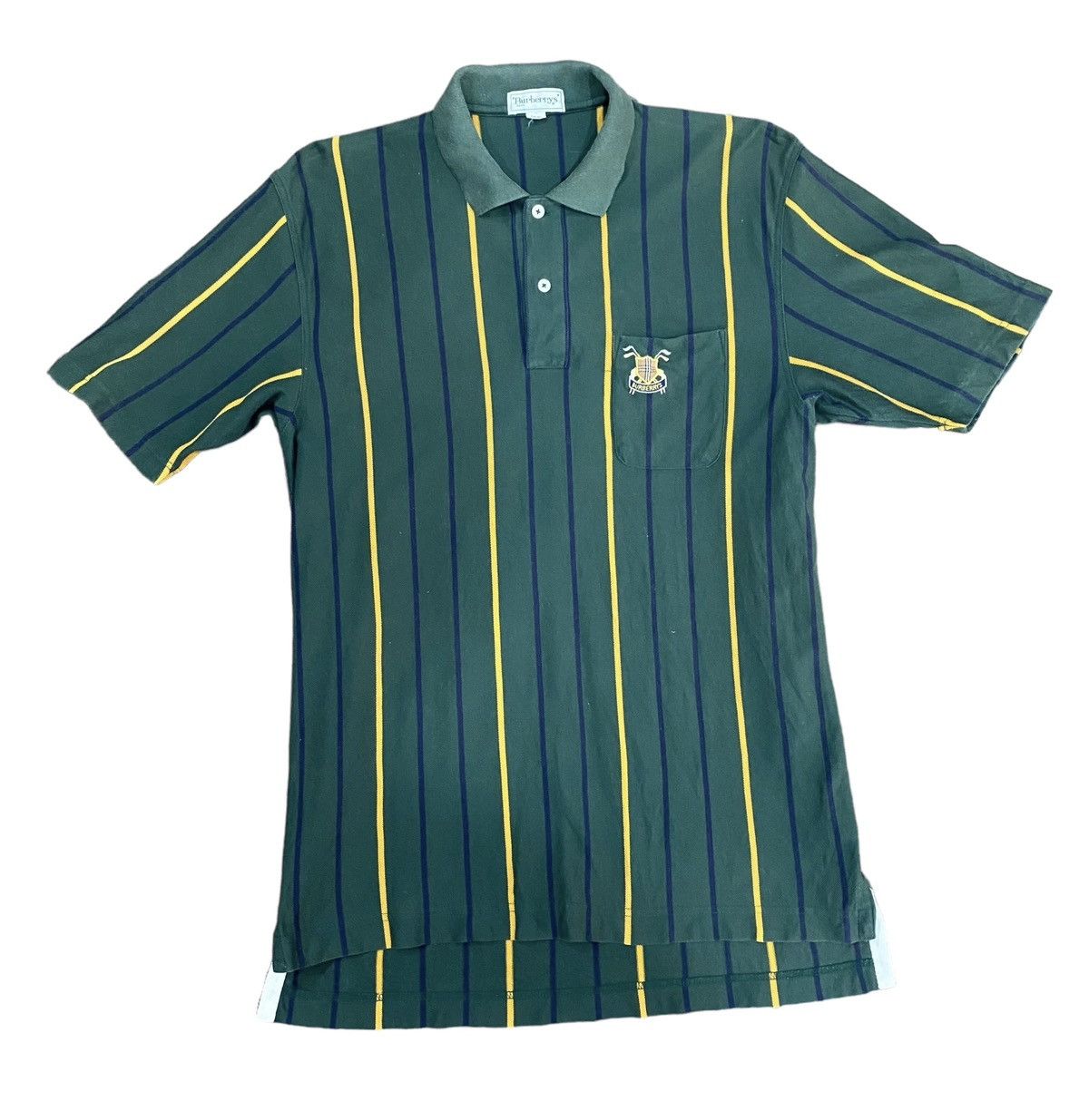 Burberry Vintage Burberrys Polo Shirt Size US L / EU 52-54 / 3 - 7 Thumbnail