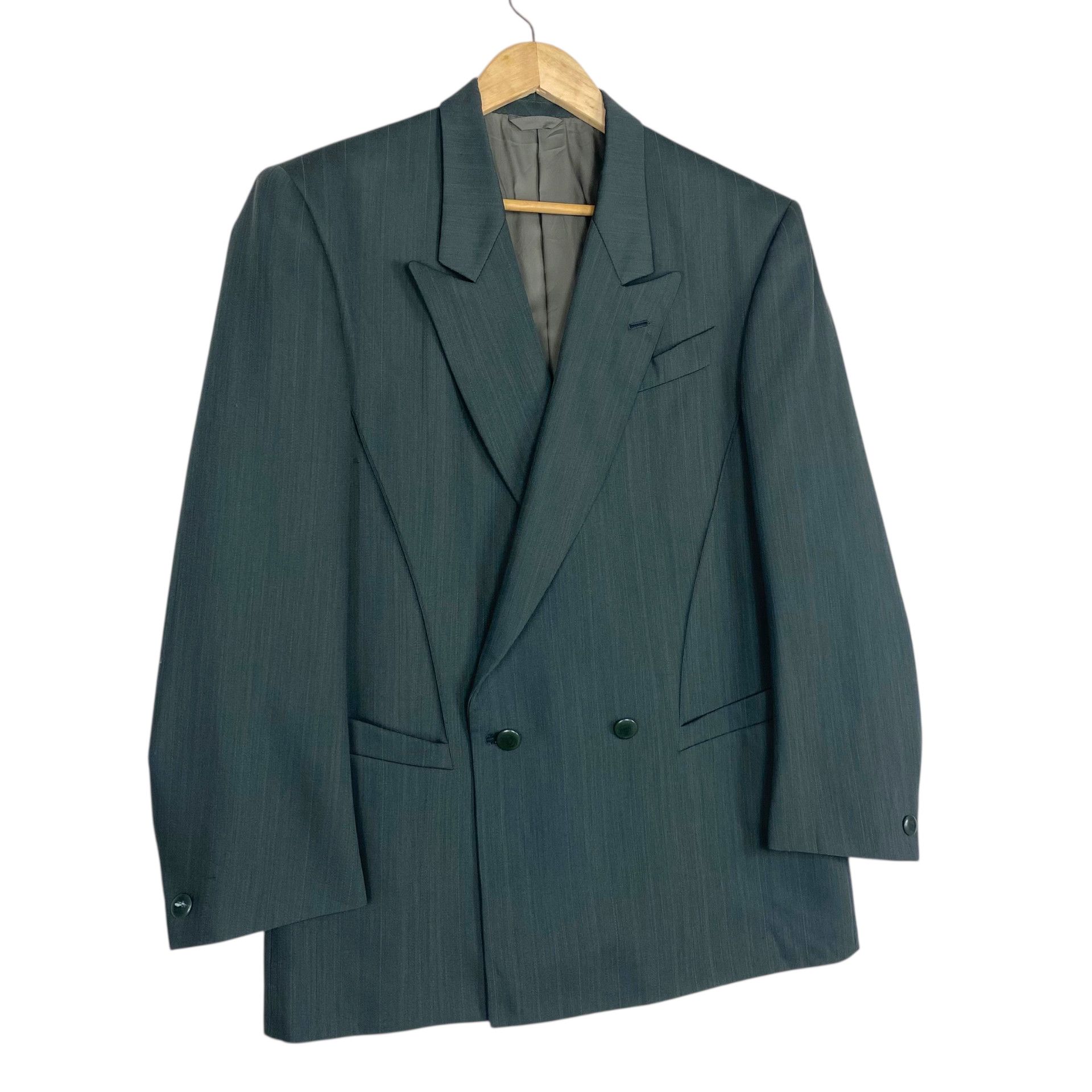 Thierry Mugler 💥THIERRY MUGLER ARCHIVES AW96 DOUBLE BREASTED JACKET Size US M / EU 48-50 / 2 - 4 Thumbnail
