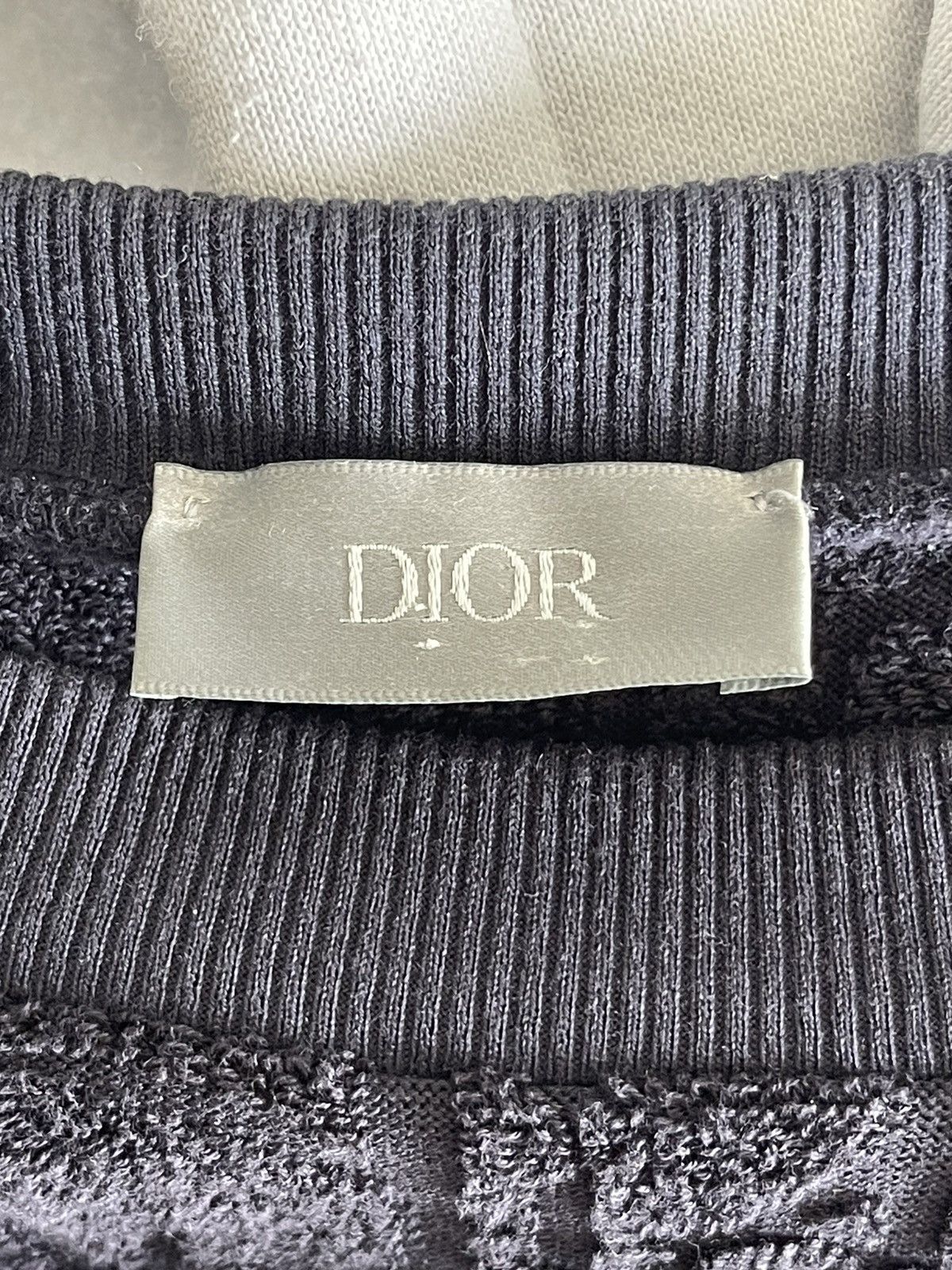 Dior Dior Oblique Terry Cloth T-Shirt Size US M / EU 48-50 / 2 - 7 Thumbnail