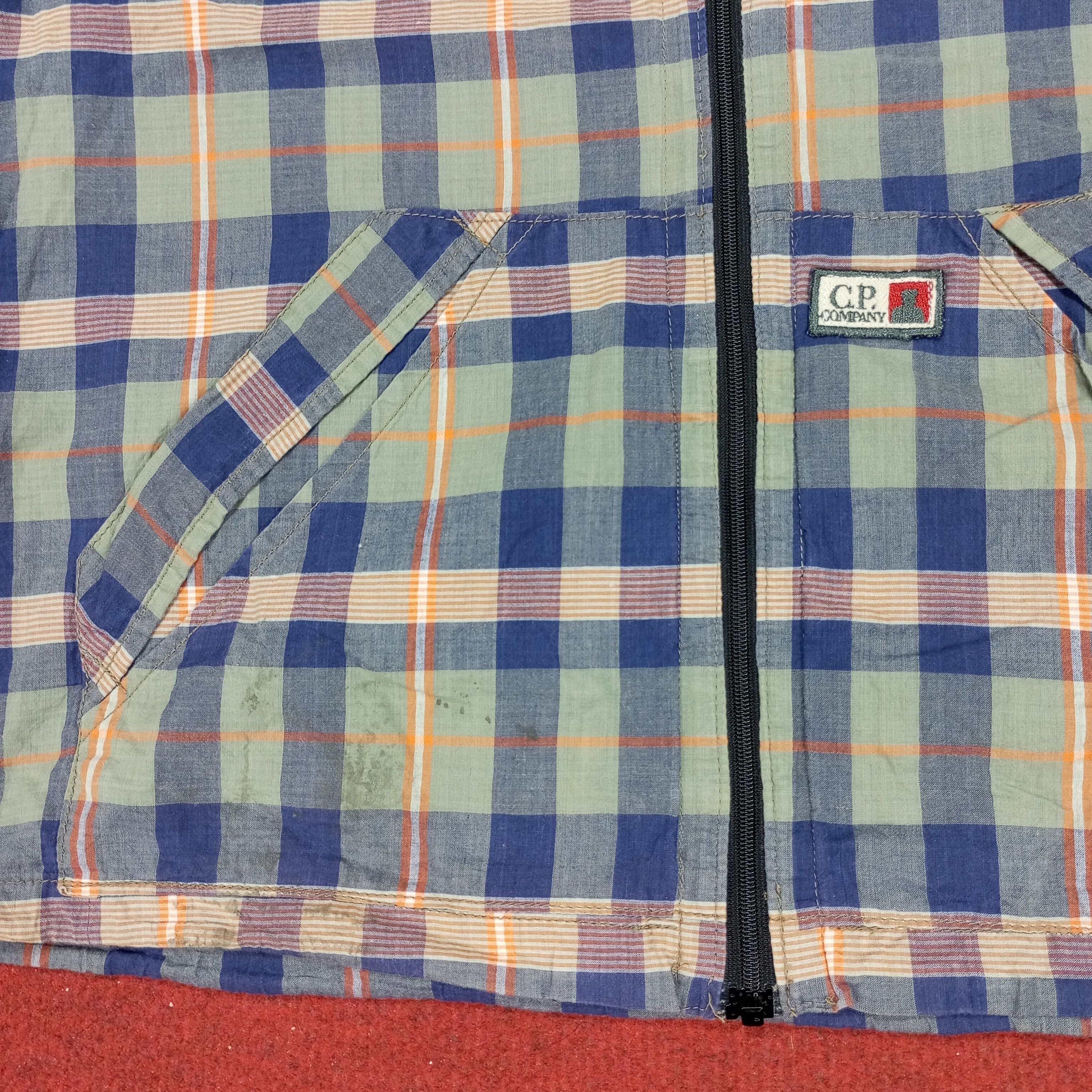 C.P. Company × Vintage CP Company Outdoor Style Zipper Shirt With Hoodies Size US S / EU 44-46 / 1 - 2 Thumbnail