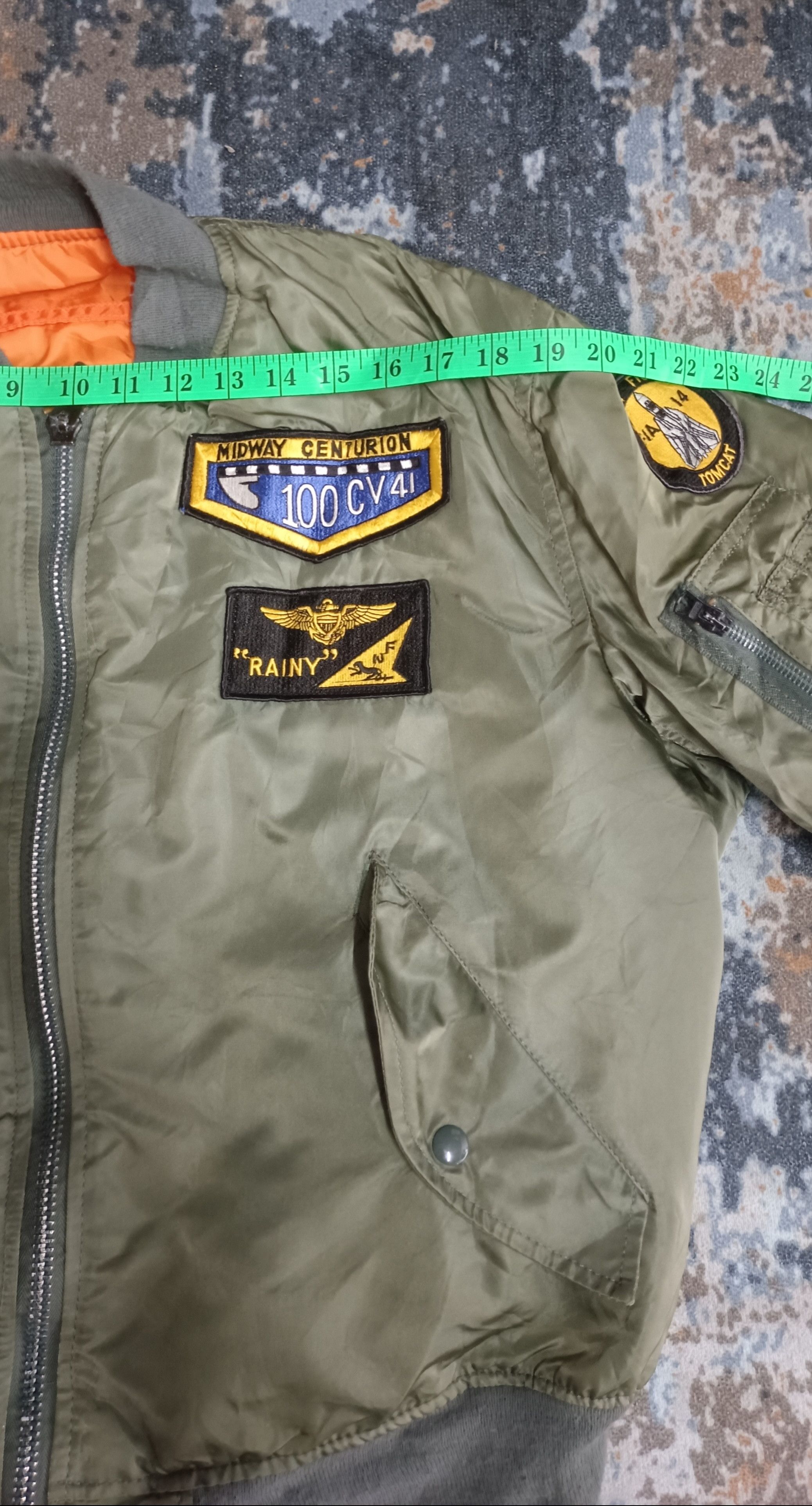 ALPHA 90s Jacket TYPE MA 1 J 82790J(USAF)