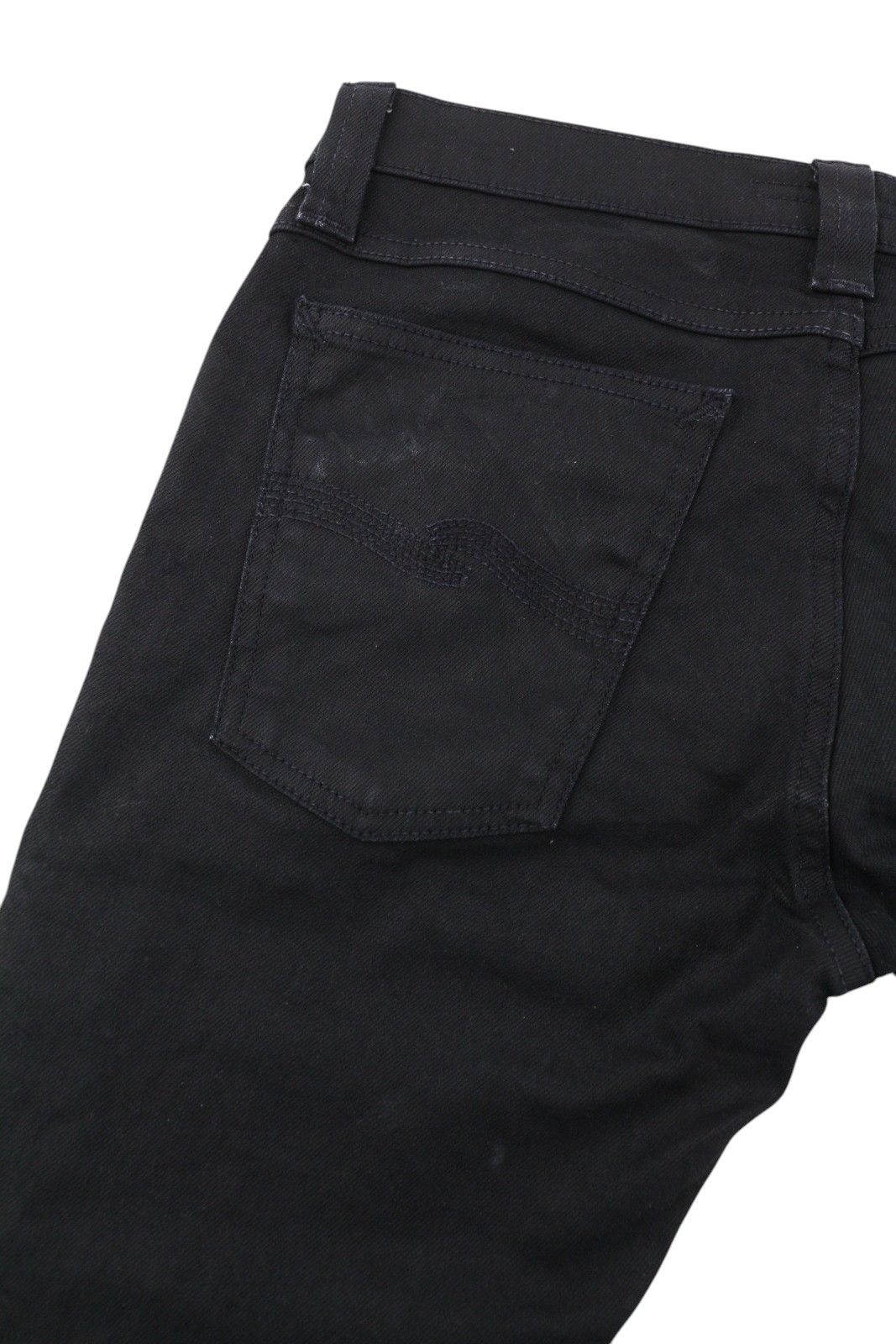 Nudie Jeans TIGHT LONG JOHN W28/L30 Throb Black Organic Coated 83639 Size US 28 / EU 44 - 10 Thumbnail