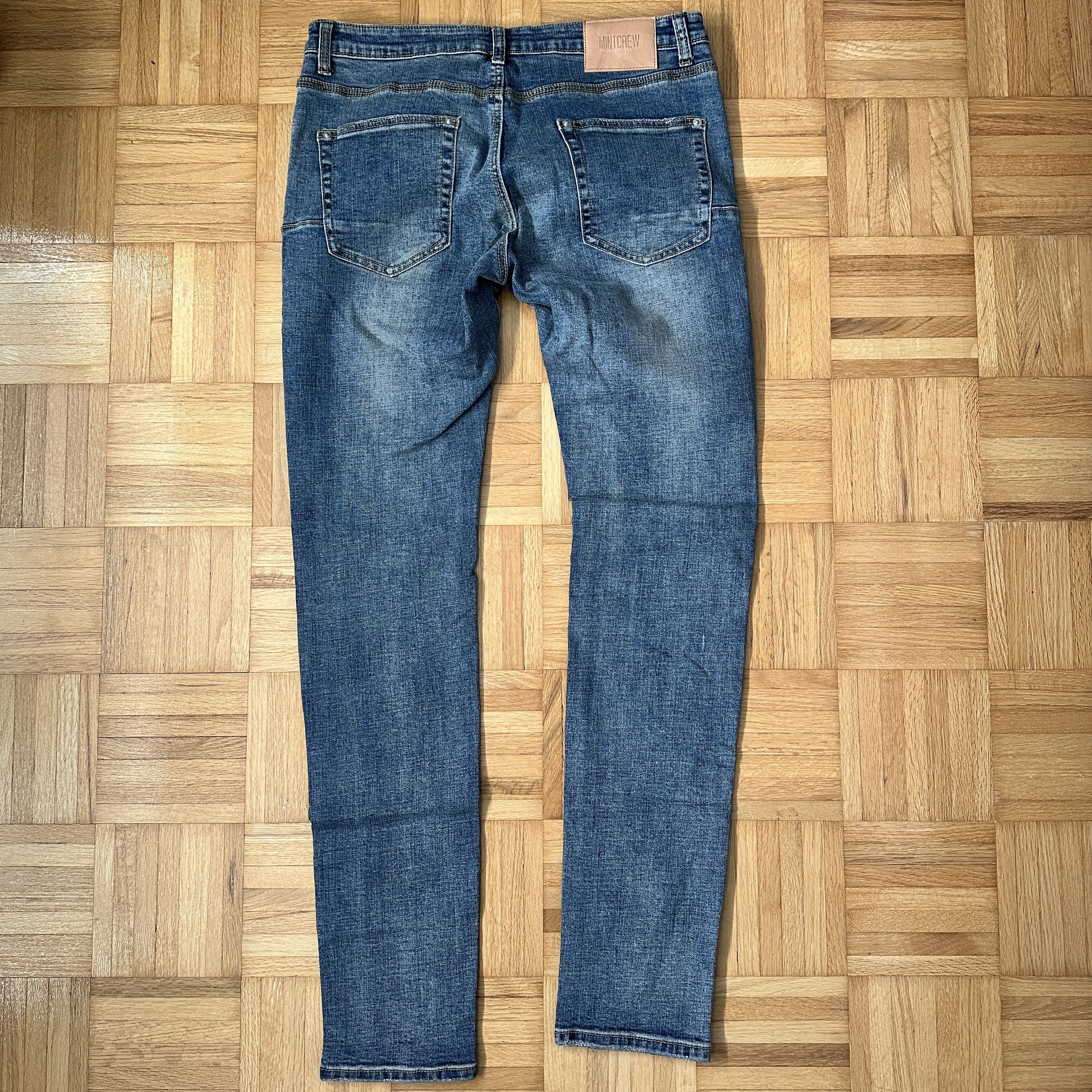 Mintcrew MintCrew Patch Repair Denim Indigo Size 34 Brand New Size US 34 / EU 50 - 6 Thumbnail