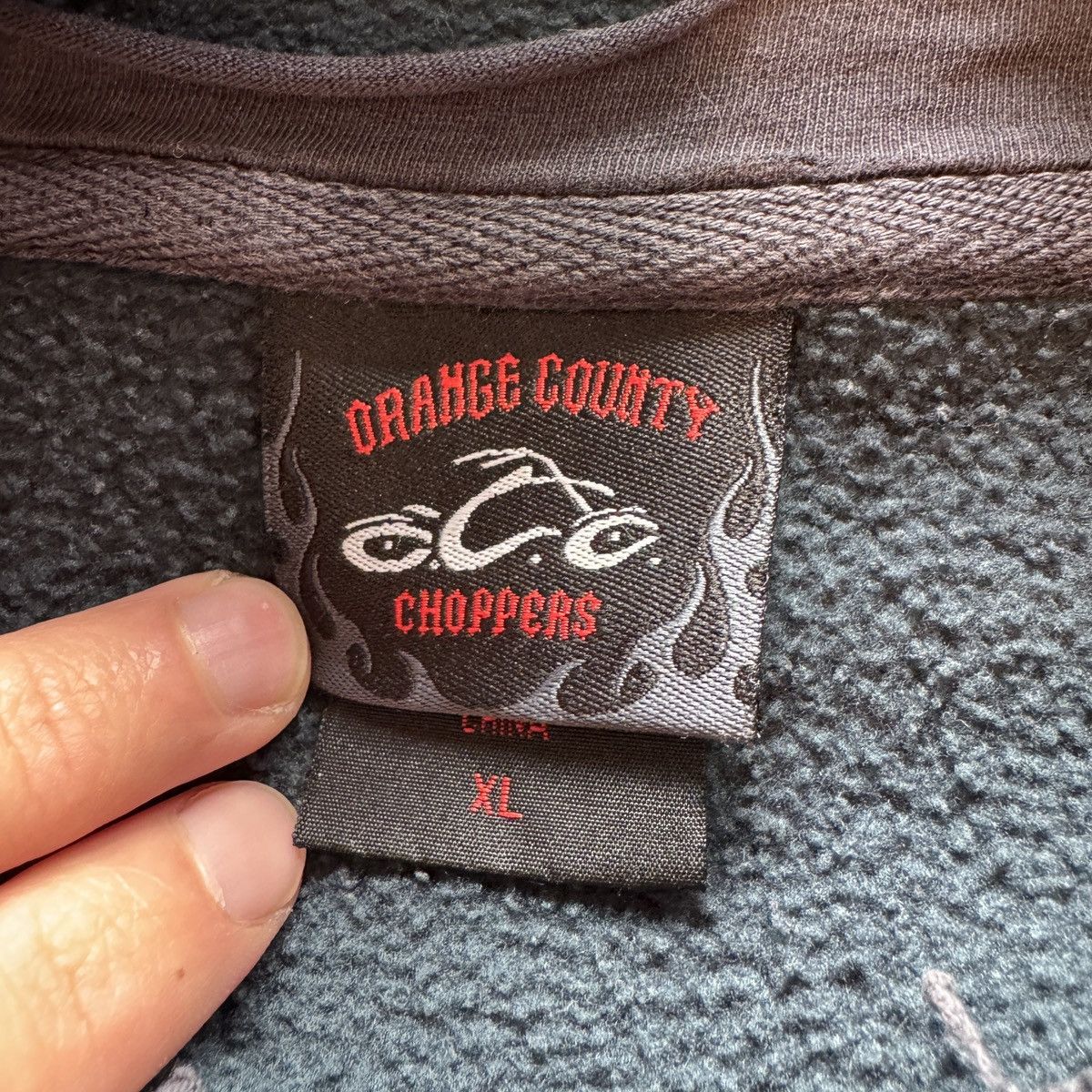 West Coast Choppers Vintage Boxy Orange County Choppers Hoodie Size US XL / EU 56 / 4 - 7 Thumbnail