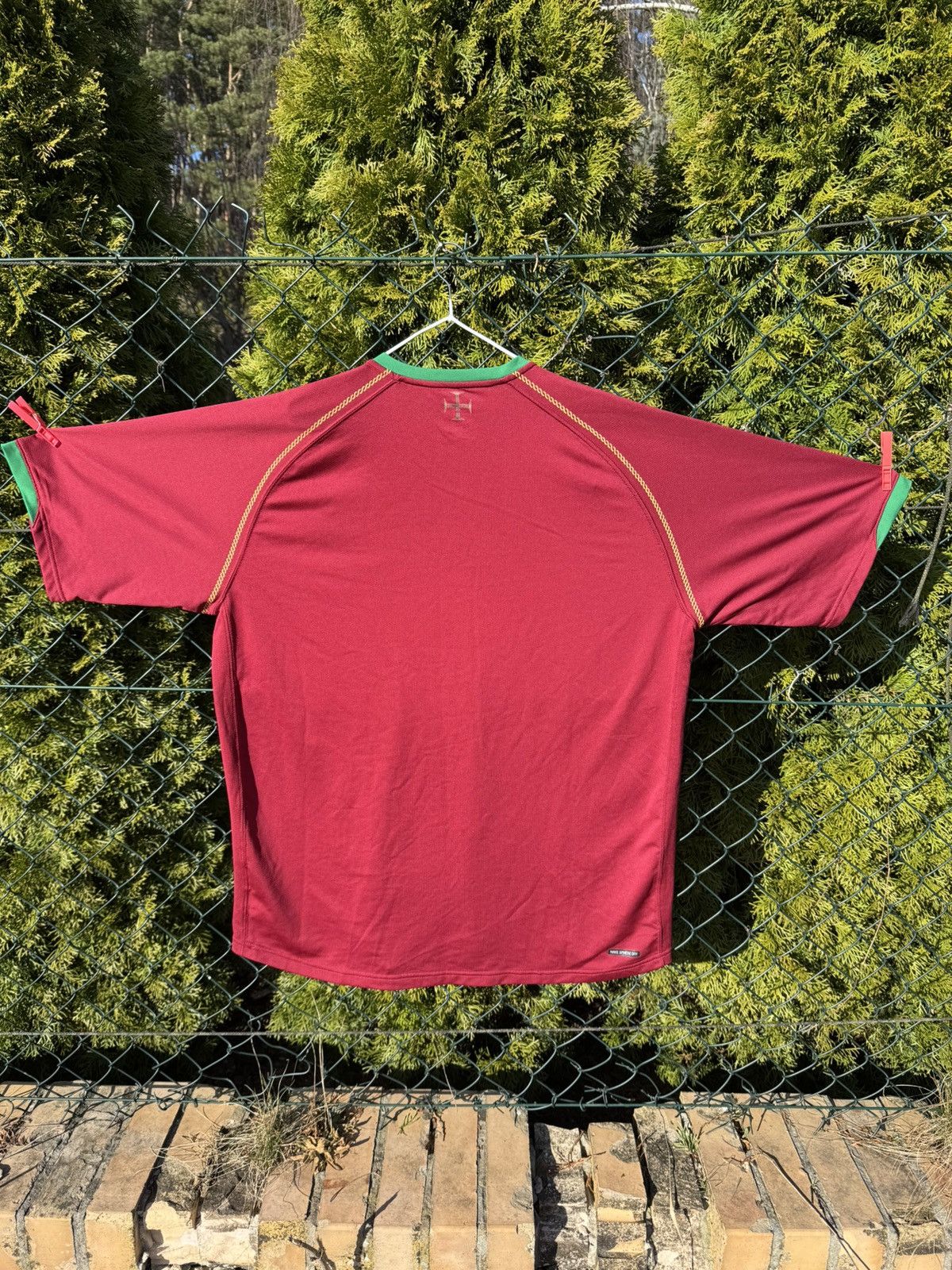 Nike Vintage Portugal Home Football Jersey - Nike World Cup 2006 Size US XXL / EU 58 / 5 - 3 Thumbnail