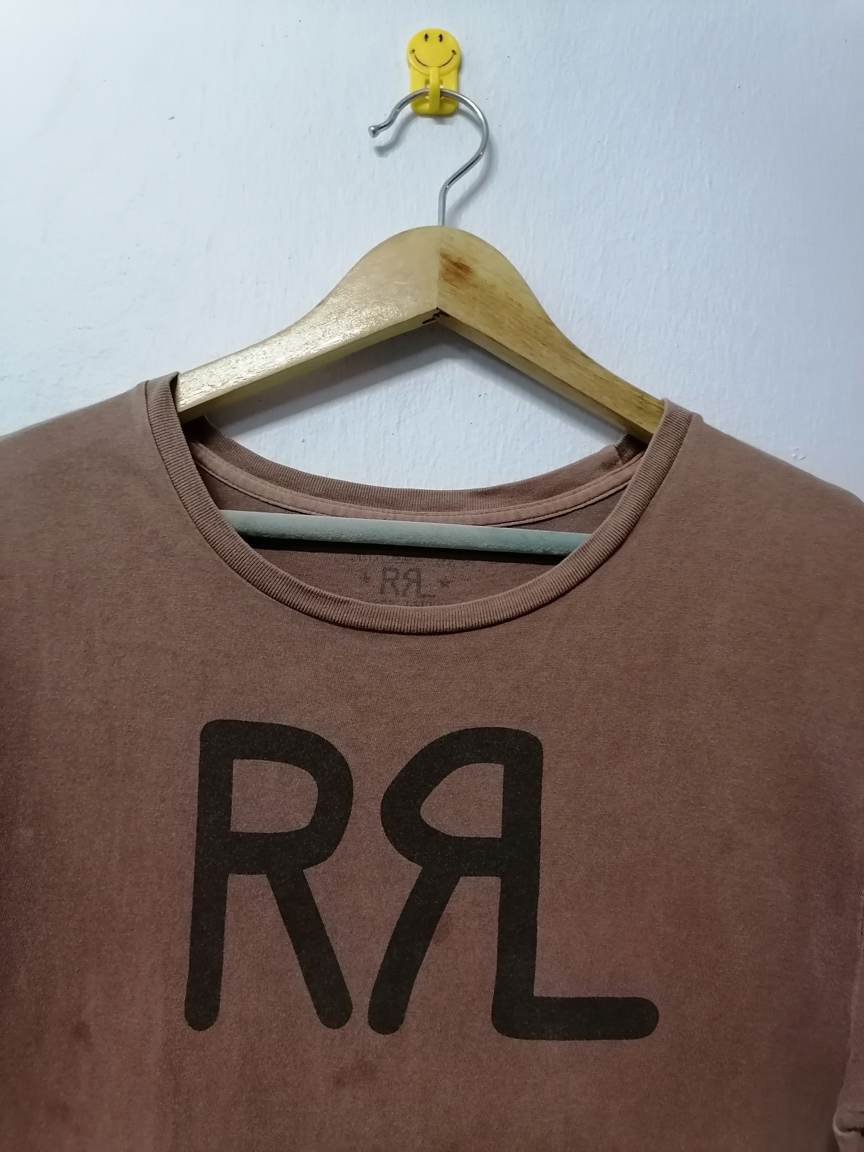 RRL Ralph Lauren × Vintage Trashed Faded Vintage Polo RRL T-shirt Size US S / EU 44-46 / 1 - 2 Thumbnail