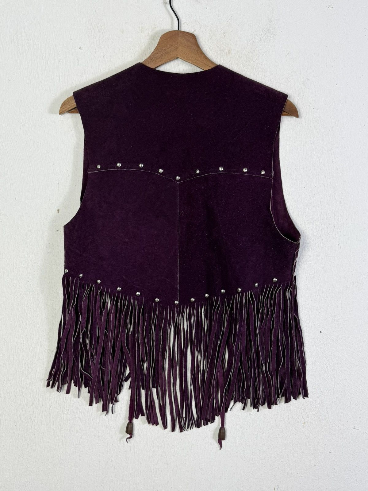 Vintage Sullivan Abuquerque Fringed Suede Size US M / EU 48-50 / 2 - 2 Thumbnail