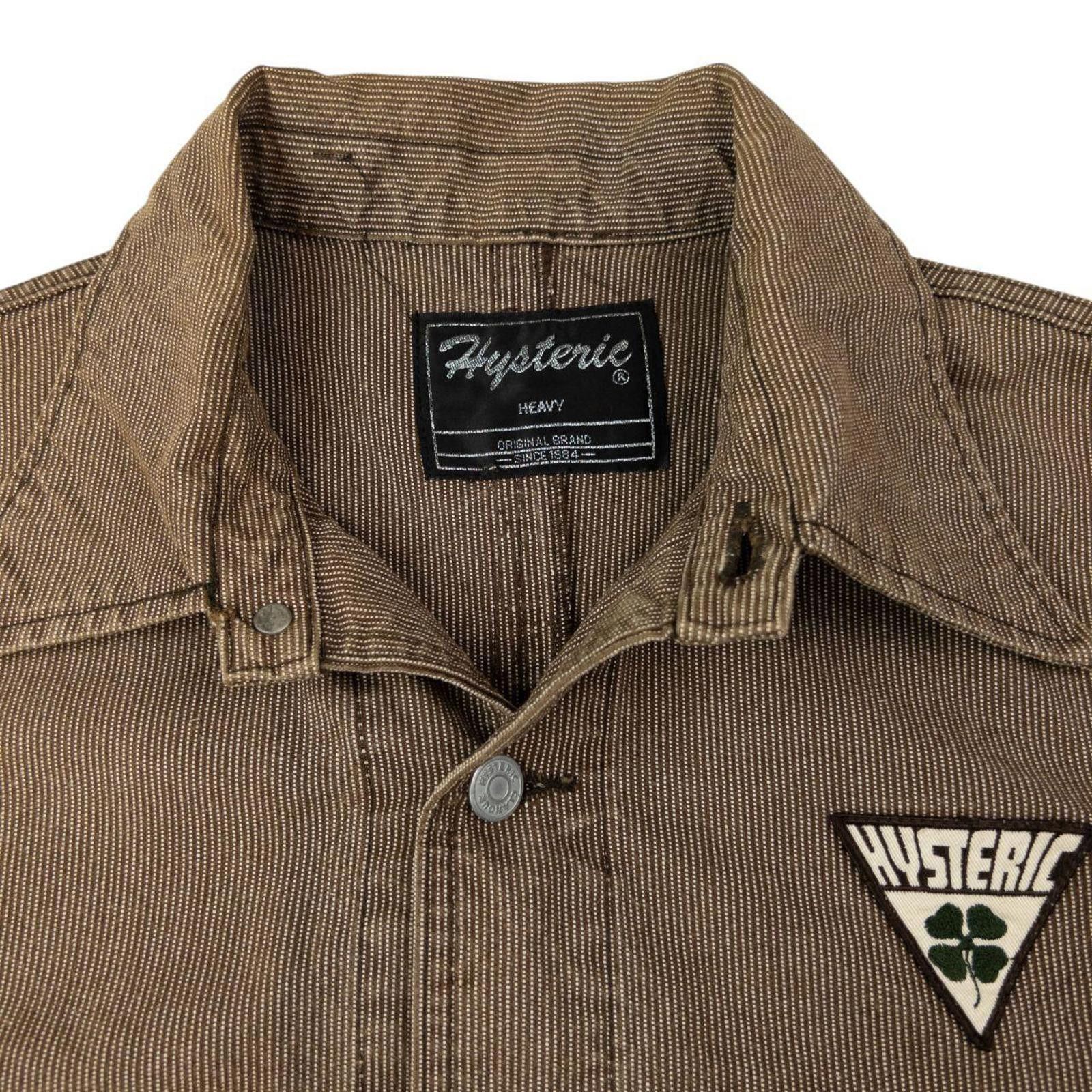 Hysteric Glamour Vintage Hysteric Glamour Striped Button Up Jacket Size S Size US S / EU 44-46 / 1 - 4 Thumbnail
