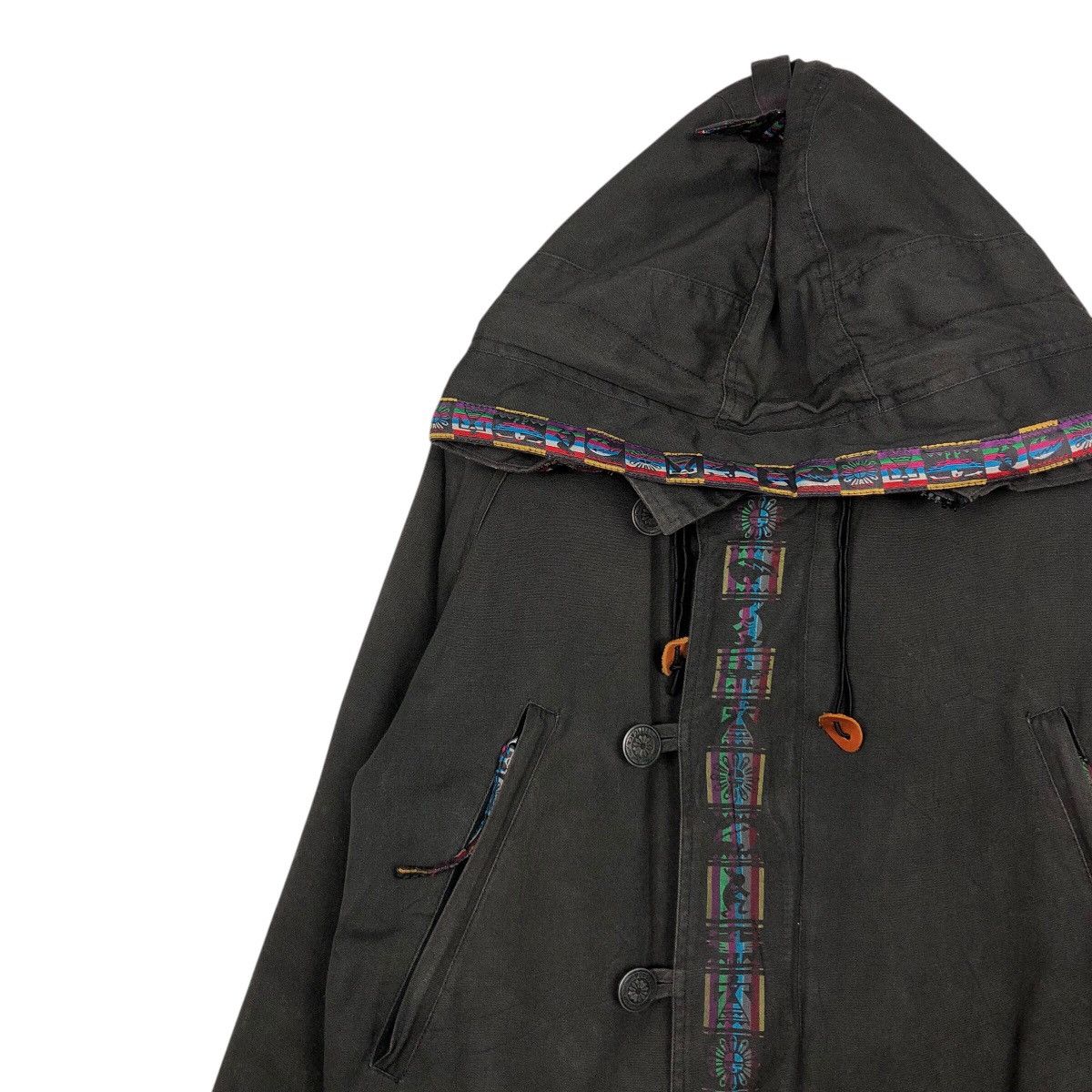 Japanese Brand 📌Vintage Chore Jacket Hoodie Titicaca Duck Canvas Size US L / EU 52-54 / 3 - 8 Thumbnail