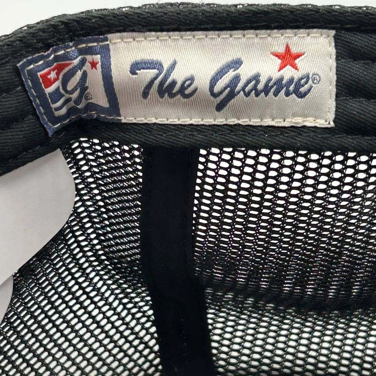 The Game Oklahoma State Trucker Hat Men Black Embroidered Strap Back Size ONE SIZE - 4 Thumbnail