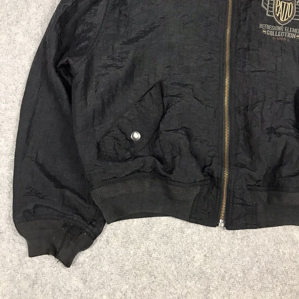 Japanese Brand PAZZO CLUB JAPANESE EMBROIDERY LOGO MA-1 STYLE JACKET Size US M / EU 48-50 / 2 - 6 Thumbnail