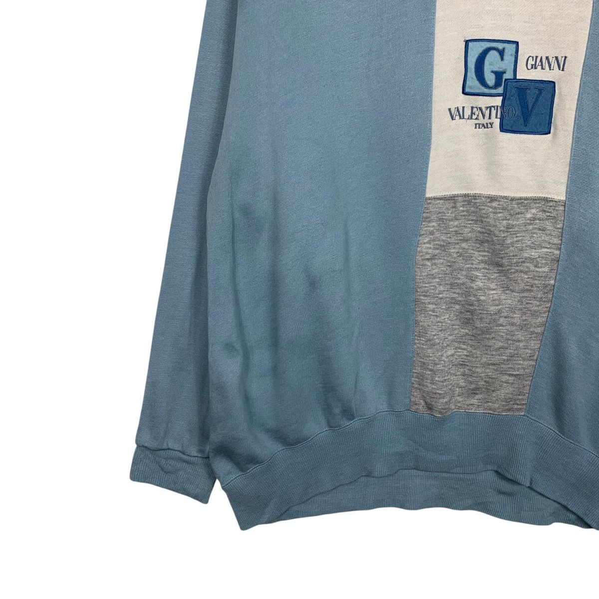 Gianni Valentino GIANNI VALENTINO Embroidery Big Logo Sweatshirt #1559-C70 Size US M / EU 48-50 / 2 - 3 Thumbnail