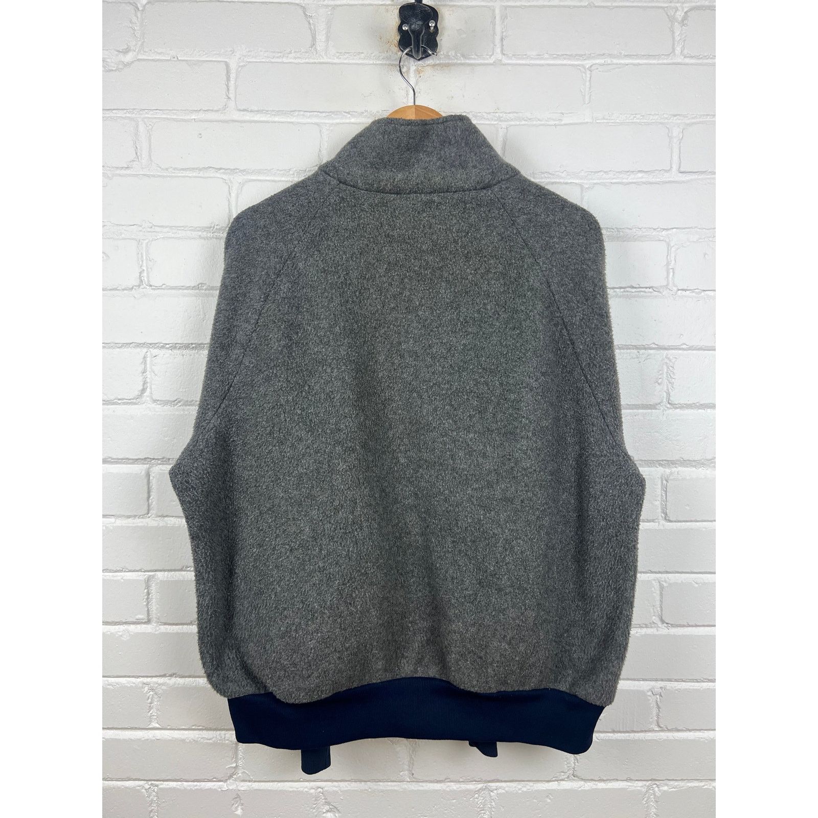 Vintage Vintage 90s LL Bean Fleece Bomber Jacket Size XL Gray Size US XL / EU 56 / 4 - 2 Thumbnail