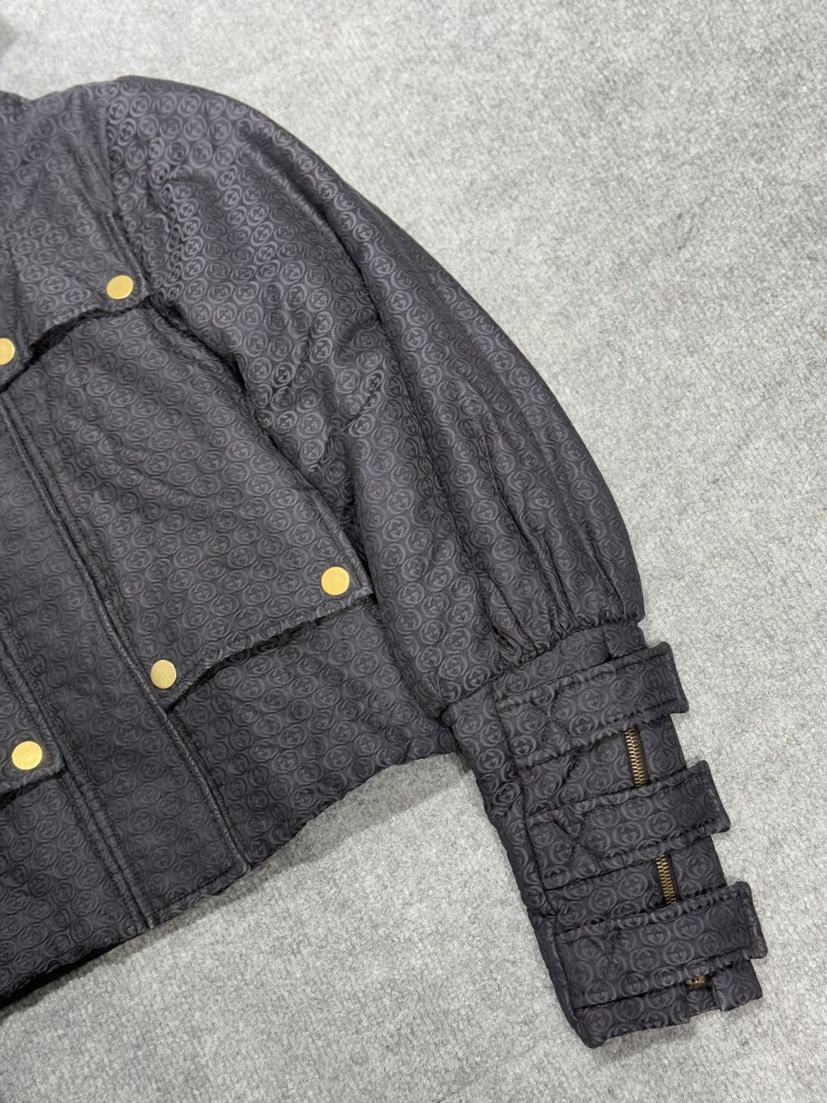 Gucci × Tom Ford FW2003 Gucci - Tomford - Padded Down jacket - Belted wrist Size XS / US 0-2 / IT 36-38 - 5 Thumbnail