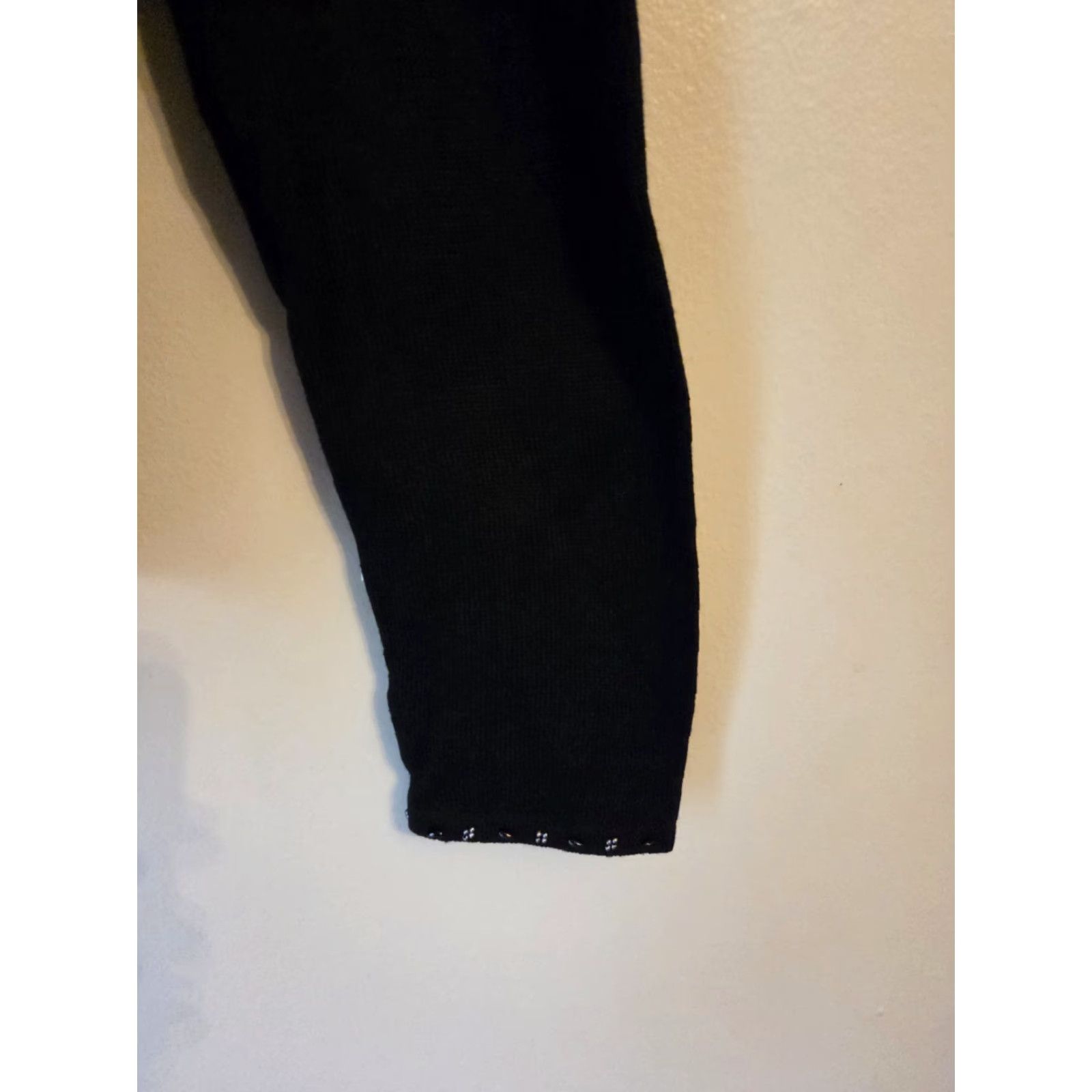 Vintage VINTAGE Claudia D Black Beaded Cardigan Sweater Womens M 90s Beaded Cardigan Black Womens M 90s Claudia D Cardigan Beaded 90s Black Women M Size M / US 6-8 / IT 42-44 - 6 Thumbnail