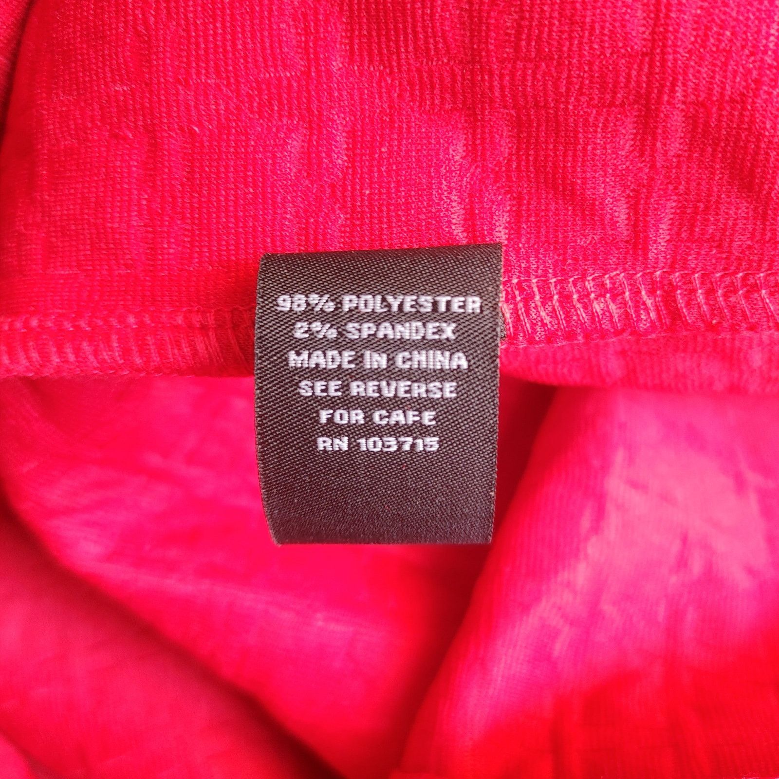 Other Sharagano Women's 14 Hot Pink Long Sleeve Dress w/ Pockets! Size XL / US 12-14 / IT 48-50 - 4 Thumbnail