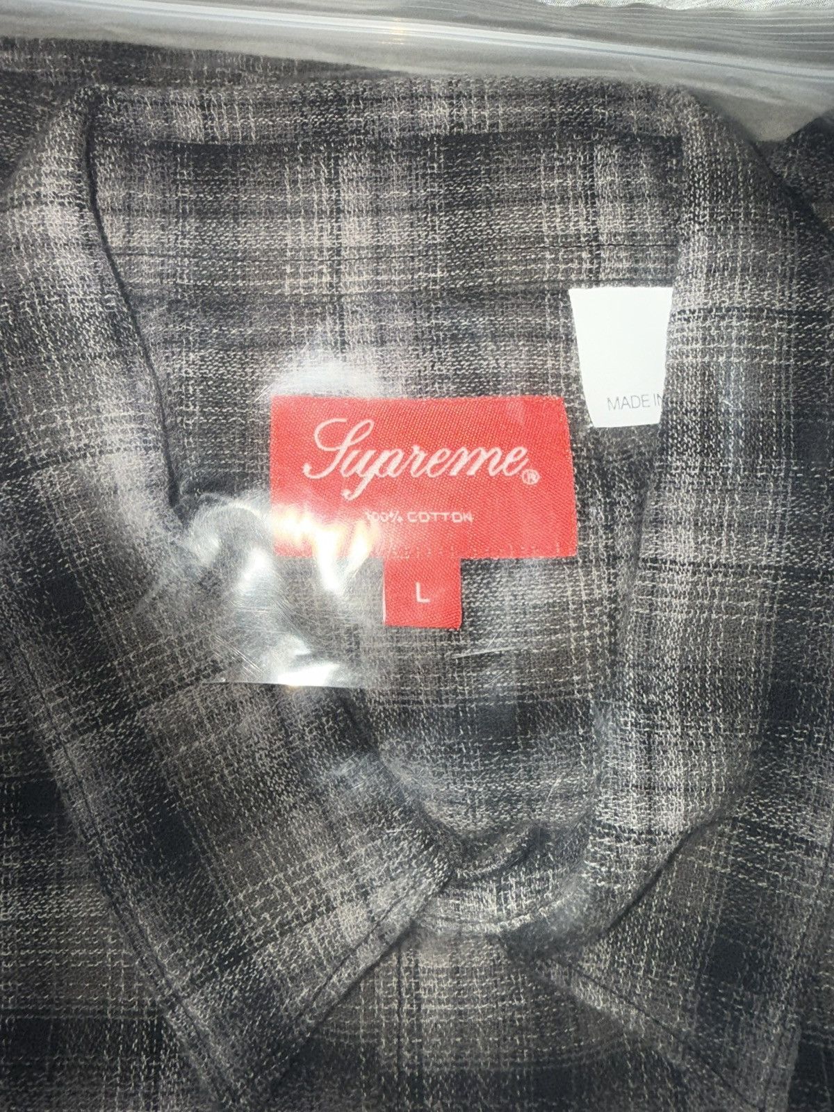 Supreme Supreme Plaid S/S Shirt S/S Size US L / EU 52-54 / 3 - 8 Thumbnail