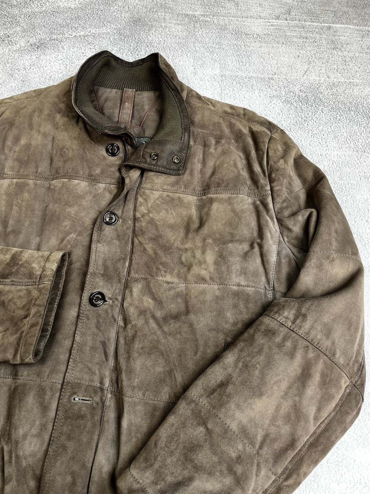 Boggi Boggi Milano Suede jacket Size US XL / EU 56 / 4 - 4 Thumbnail