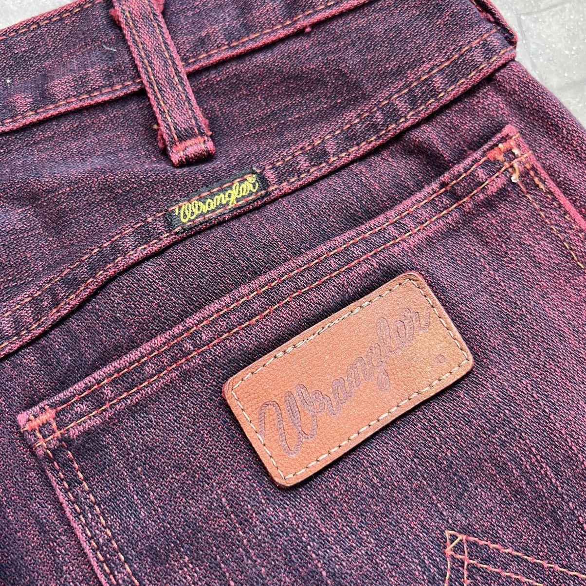 Wrangler Vintage Wrangler Distressed Flare Jeans Size US 29 - 6 Thumbnail
