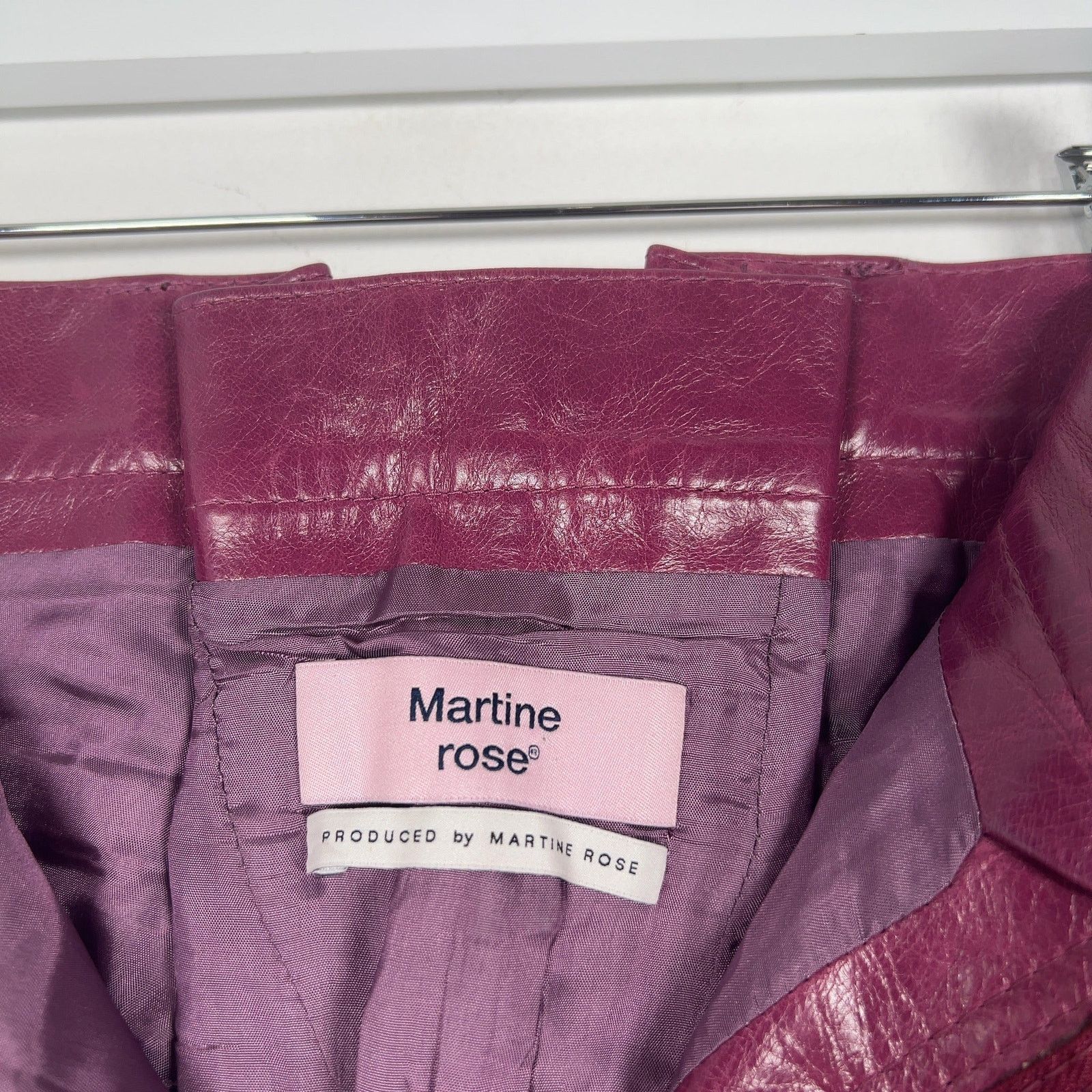 Martine Rose Martine Rose Leather Laced Pants Size US 32 / EU 48 - 3 Thumbnail