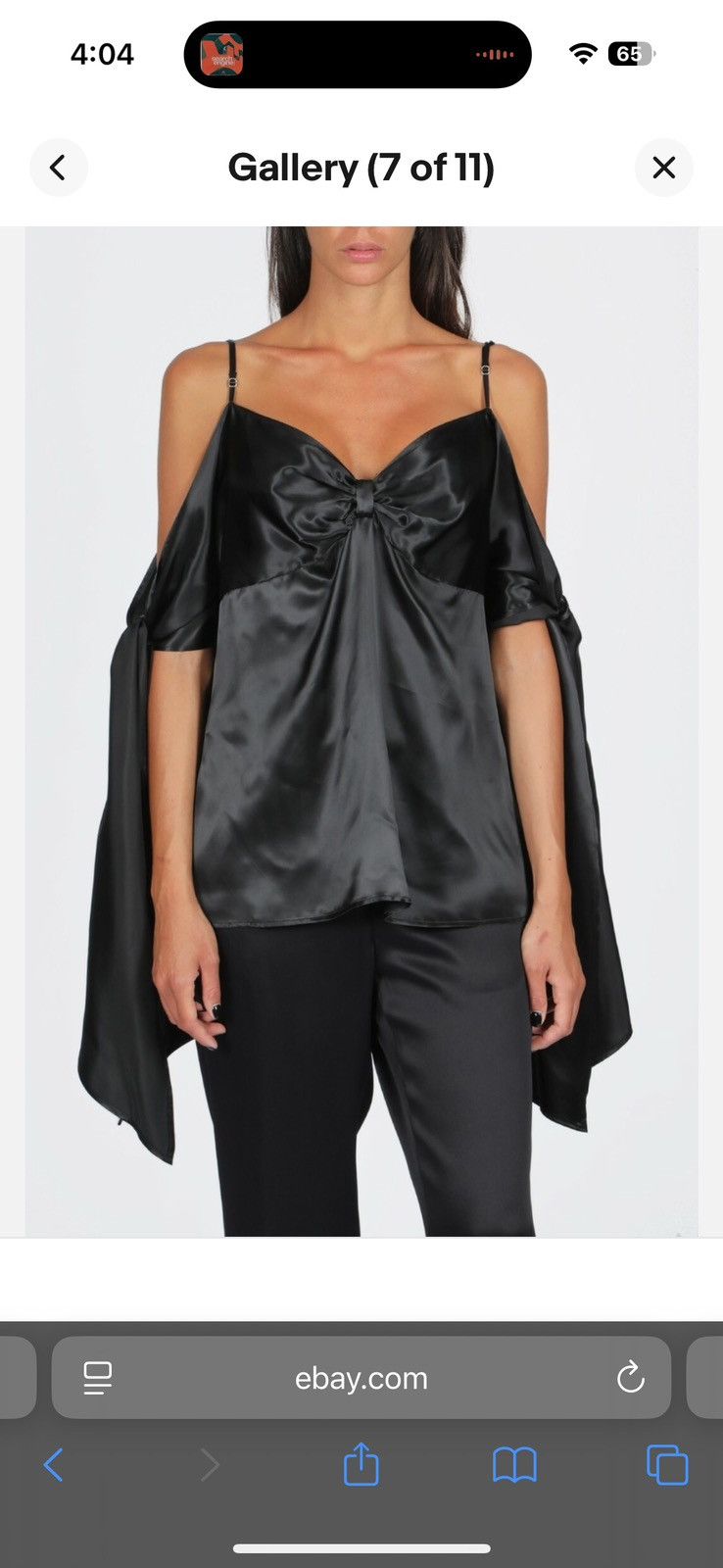 Maison Margiela NWT MM6 MAISON MARGIELA Front Sash Camisole Tank Top Size M / US 6-8 / IT 42-44 - 6 Thumbnail