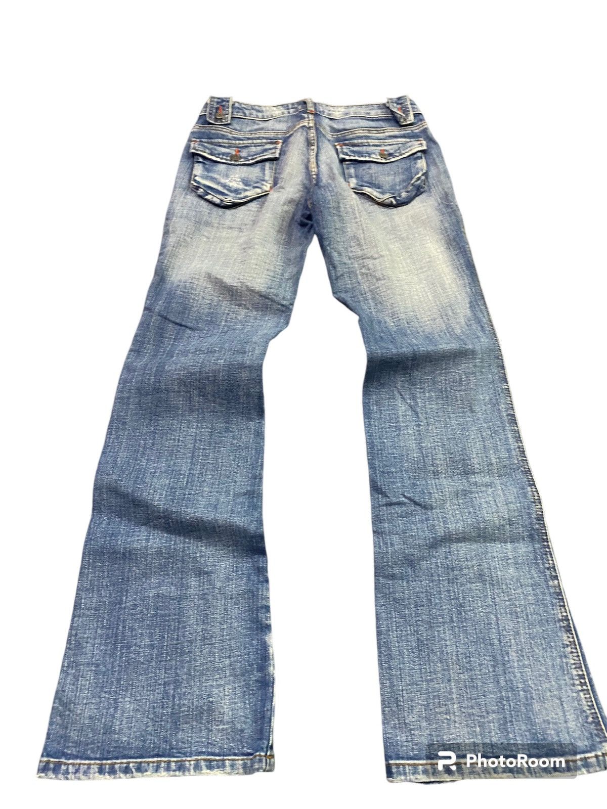 Hysteric Glamour × Japanese Brand × Tornado Mart Flare jeans camel road Boot cut Size US 31 - 4 Thumbnail