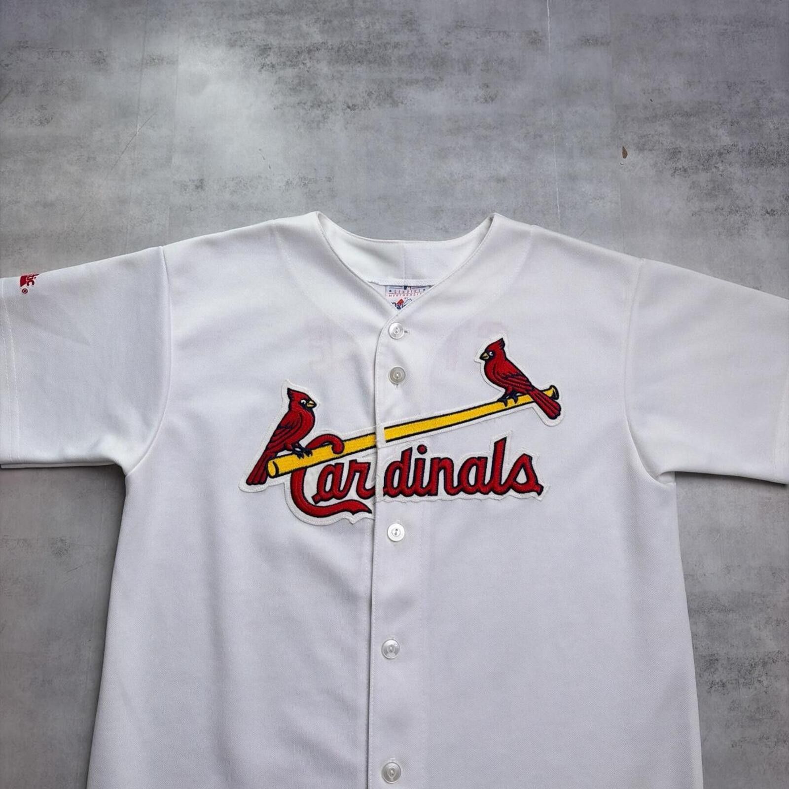Other Vintage Majestic St Louis Cardinals Steele 1 Baseball Jersey Size US S / EU 44-46 / 1 - 3 Thumbnail