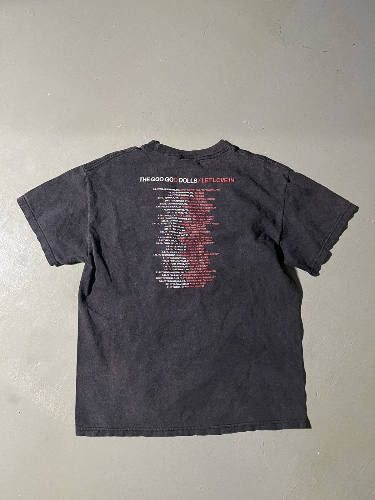 Other Goo Goo Dolls Let Love In USA Tour T-shirt from 2007 Size US S / EU 44-46 / 1 - 4 Thumbnail