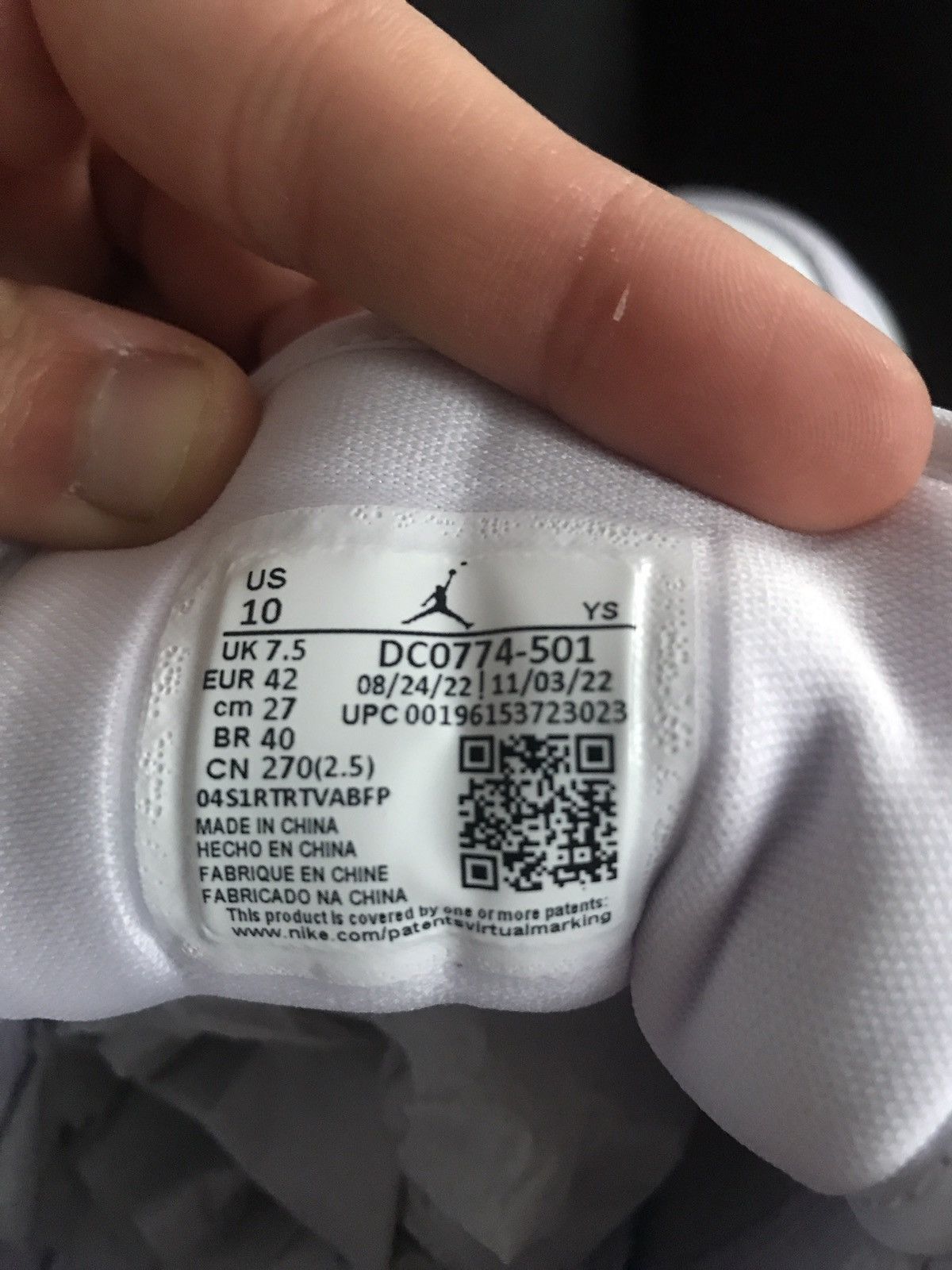 Jordan Brand Jordan 1 Low “ Barely Grape” Size US 12 / IT 42 - 9 Thumbnail